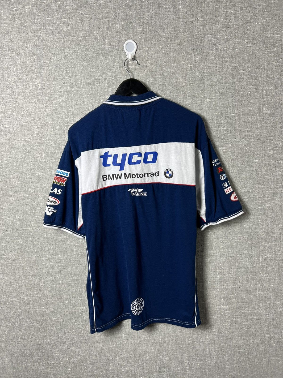 BMW Rare Vintage Racing BMW Tyco T-Shirt Polo Formula Uno Size US XXL / EU 58 / 5 - 9 Thumbnail