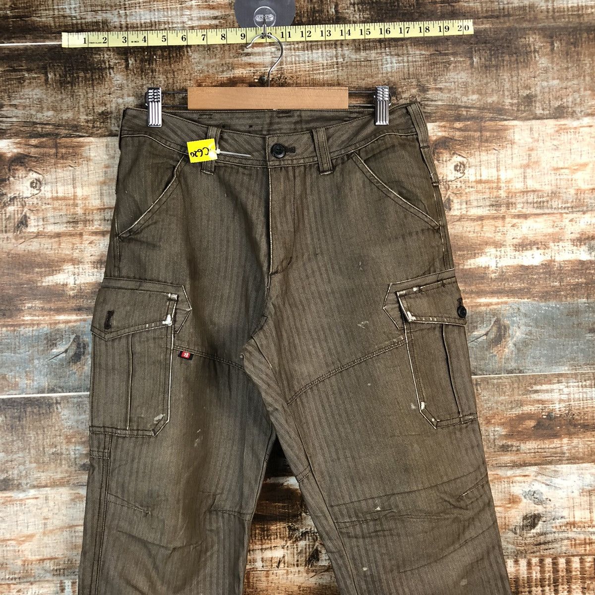 Japanese Brand DL Burtle Brown Cargo Multipocket Pants #C620 Size US 26 / EU 42 - 4 Thumbnail