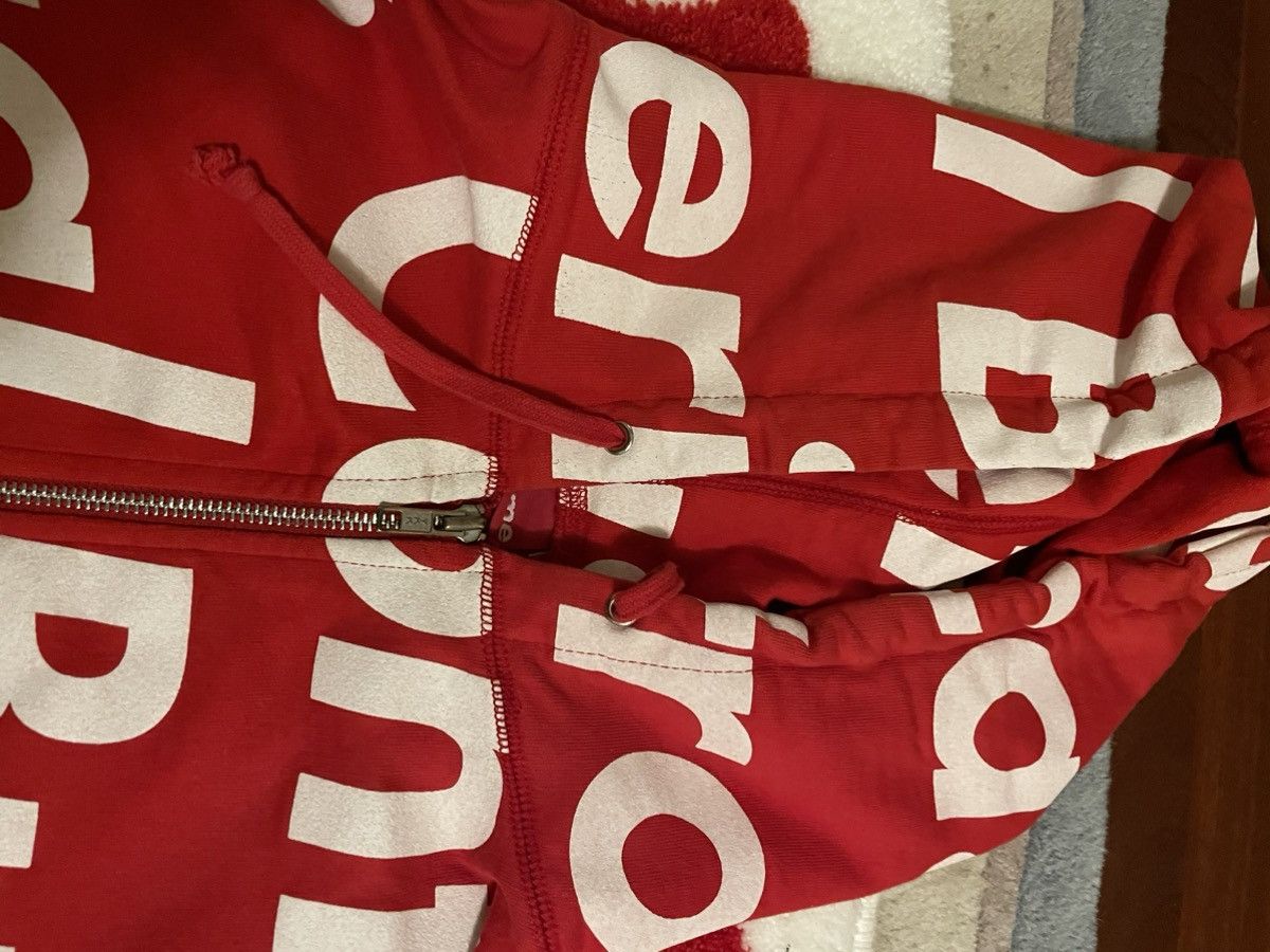 Supreme Supreme IBCA Red 2007 Size L Zip Up Size US L / EU 52-54 / 3 - 6 Thumbnail