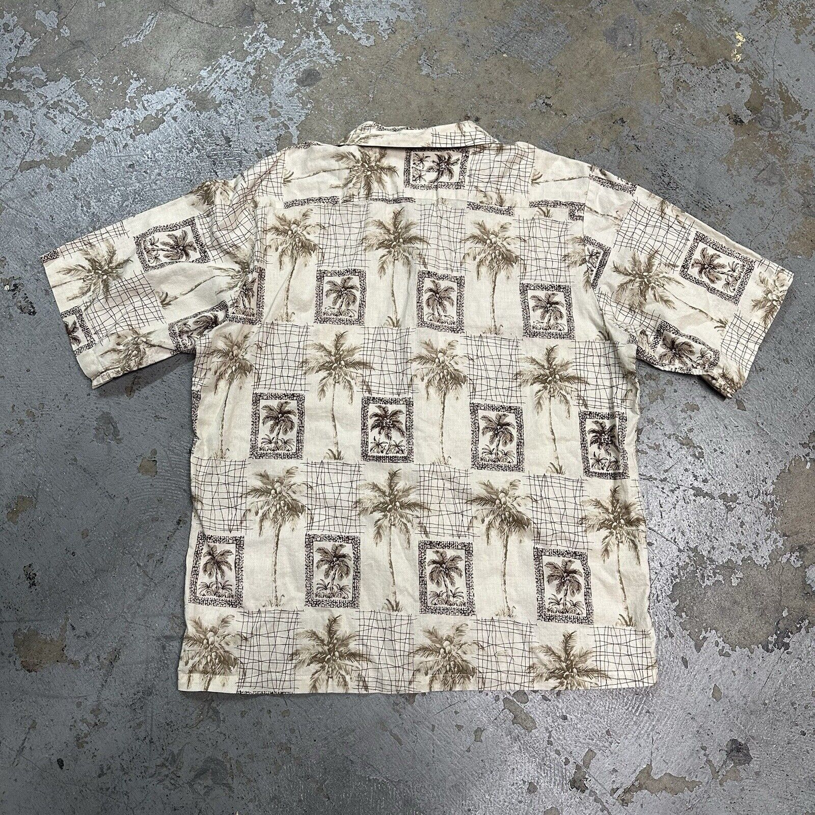 Reyn Spooner Reyn Spooner Joe Kealoha Palm Trees Hawaiian Shirt Large Men Size US L / EU 52-54 / 3 - 3 Thumbnail