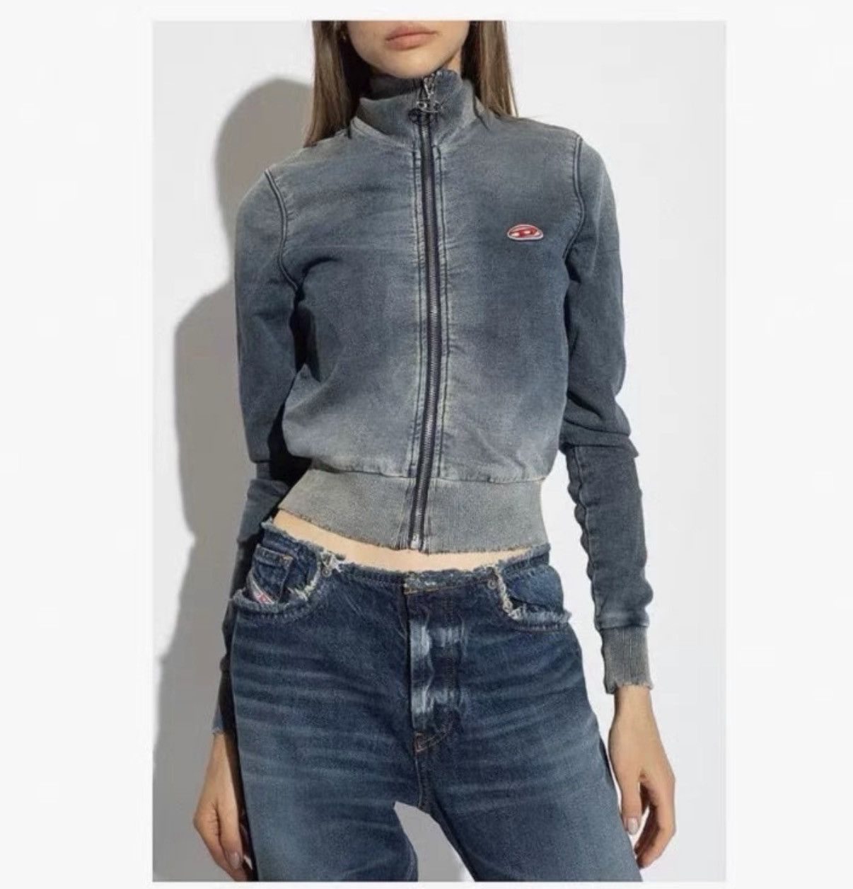 Diesel Diesel Washed Distressed Denim Jacket Size L / US 10 / IT 46 - 6 Thumbnail