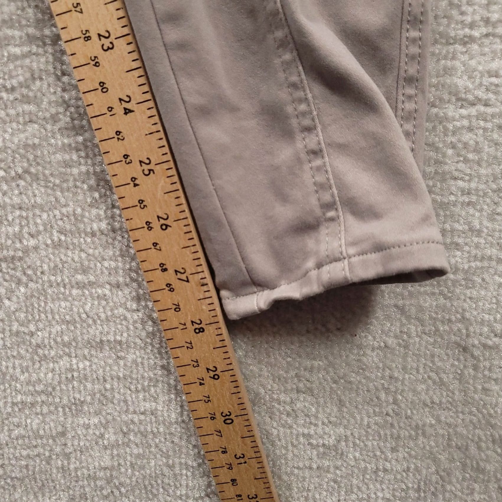 Lou & Grey Lou & Grey Skinny Pants Womens 8 Navy Gray Size 30" / US 8 / IT 44 - 6 Thumbnail