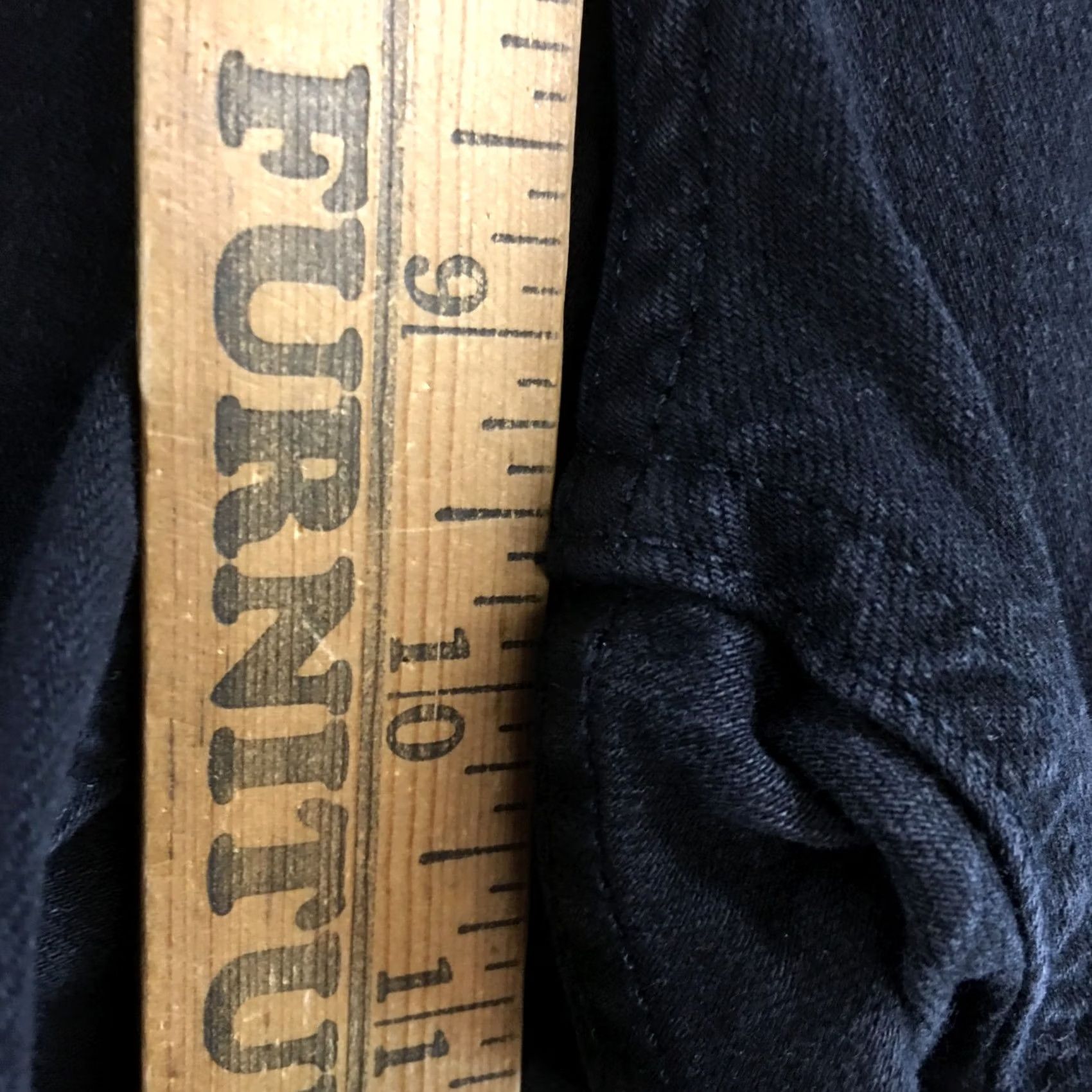 H&M H&M Skinny Jeans Womens 8 Black Denim Cotton Blend Mid Rise Zip Fly 5 Pockets Size 30" / US 8 / IT 44 - 7 Thumbnail