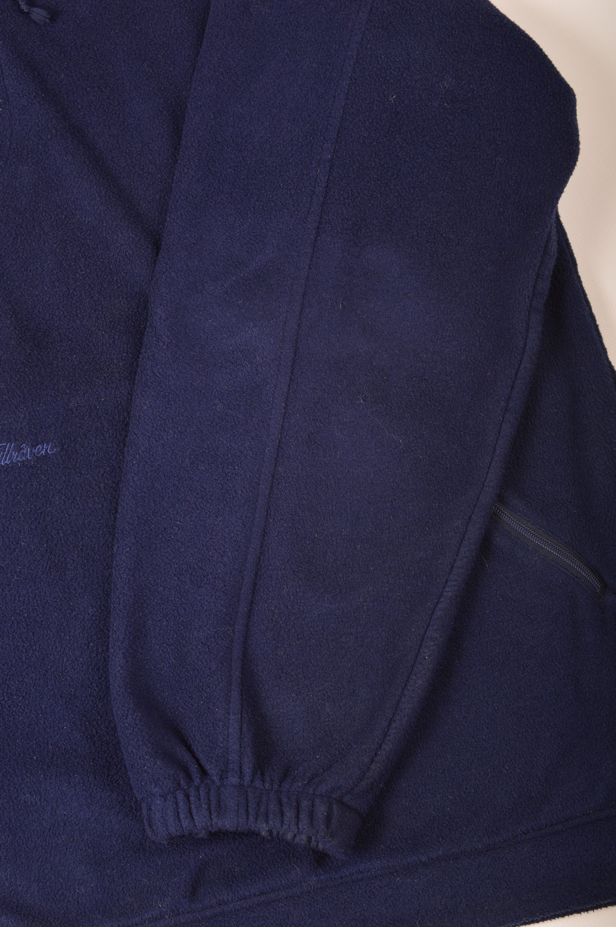 Fjallraven × Vintage Fjallraven Casual Vintage Zip-Up Fleece Anorak Size US XL / EU 56 / 4 - 2 Thumbnail