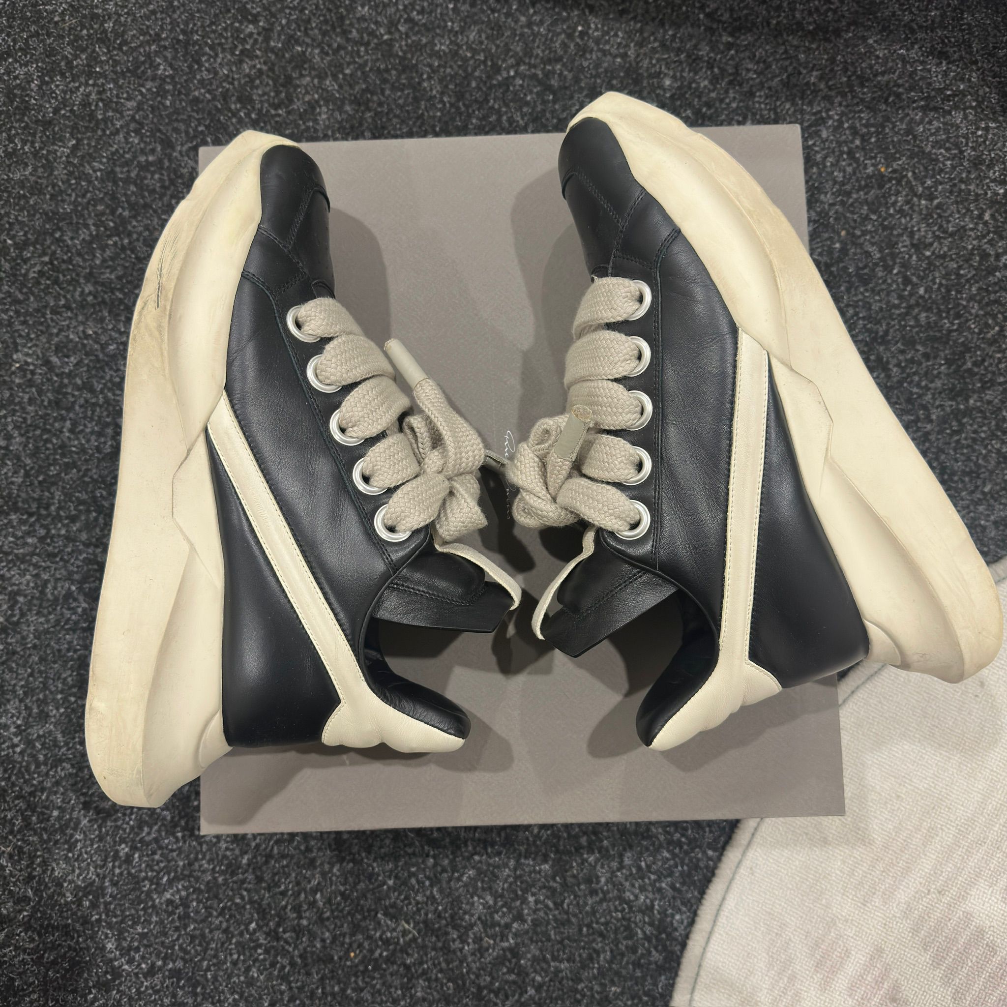 Rick Owens Rick Owens Geth Runner Jumbo Lace Size US 11 / EU 44 - 6 Thumbnail