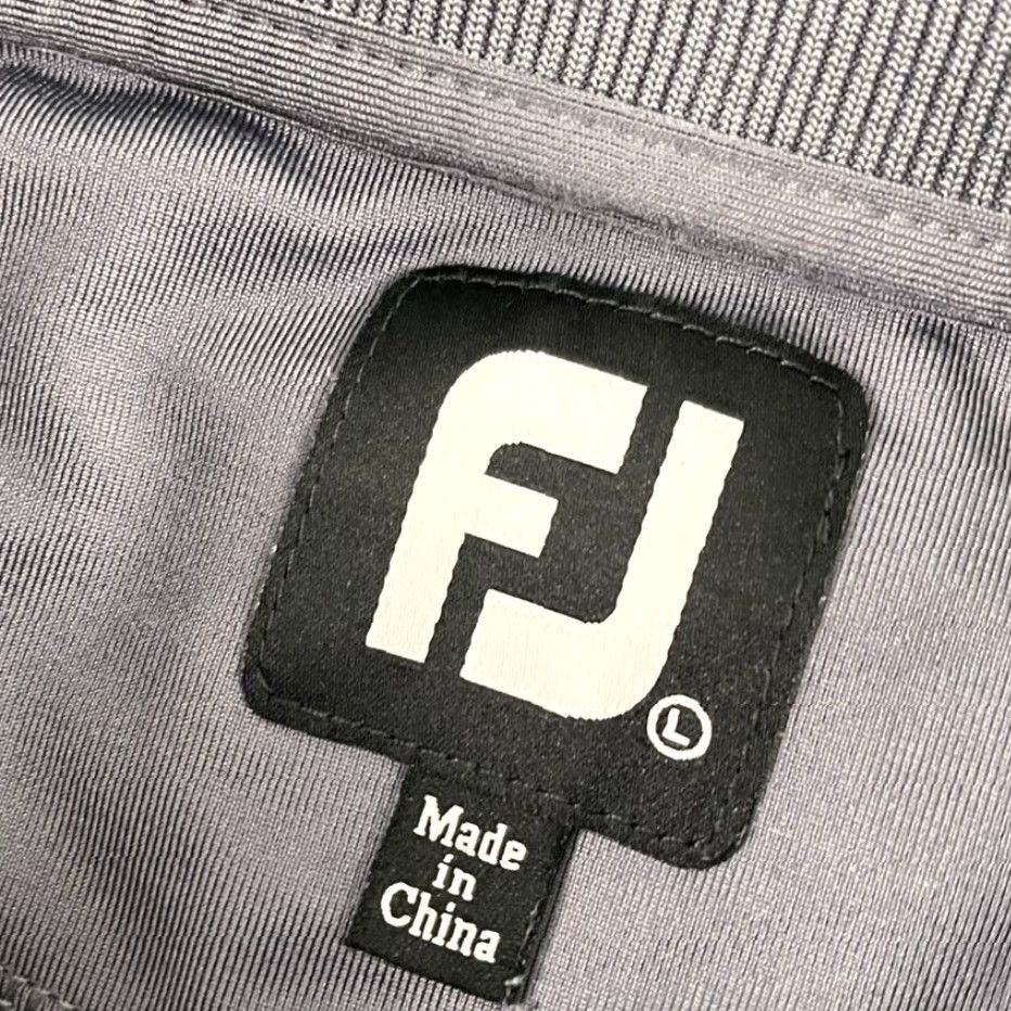 Footjoy FootJoy Golf Vest Mens Large Gray 1/4 Zip Performance Pullover Stretch Outdoor Sports Size US L / EU 52-54 / 3 - 2 Thumbnail