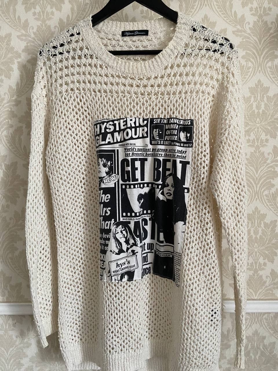Hysteric Glamour Hysteric Glamour Mesh Knit Sweater Size US L / EU 52-54 / 3 - 1 Thumbnail