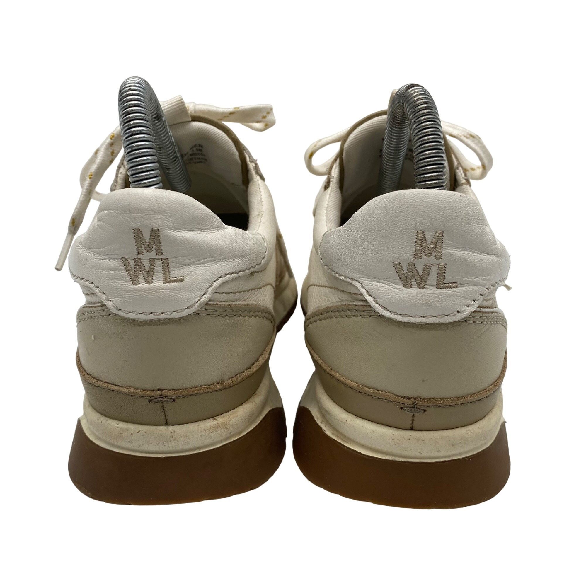 Madewell Madewell Kickoff Neutral Leather Color block Trainer Sneaker Size US 6 / IT 36 - 5 Thumbnail