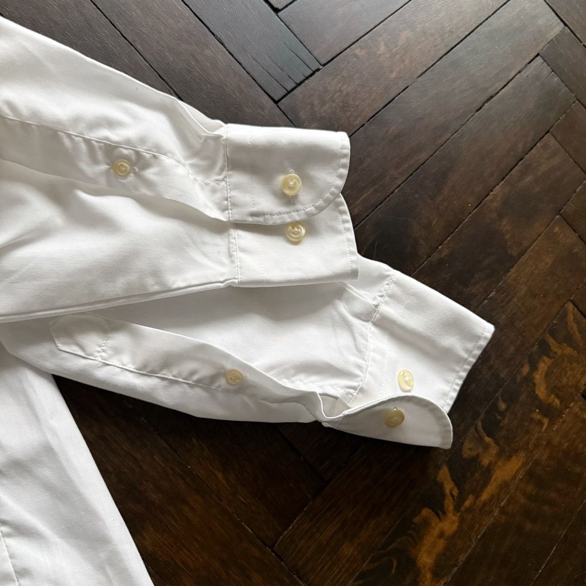 Other Renato Cavalli Mens White Classic Fit Long Sleeve Shirt Size US M / EU 48-50 / 2 - 4 Thumbnail