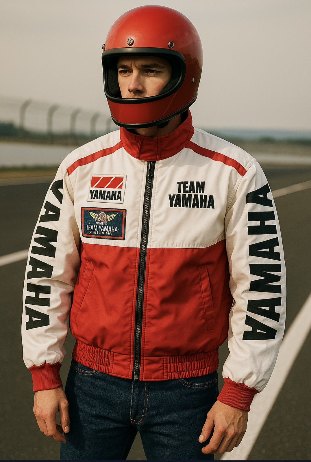 Yamaha 🔥RARE🔥 Deadstock Vintage Yamaha Jacket Size US L / EU 52-54 / 3 - 1 Thumbnail