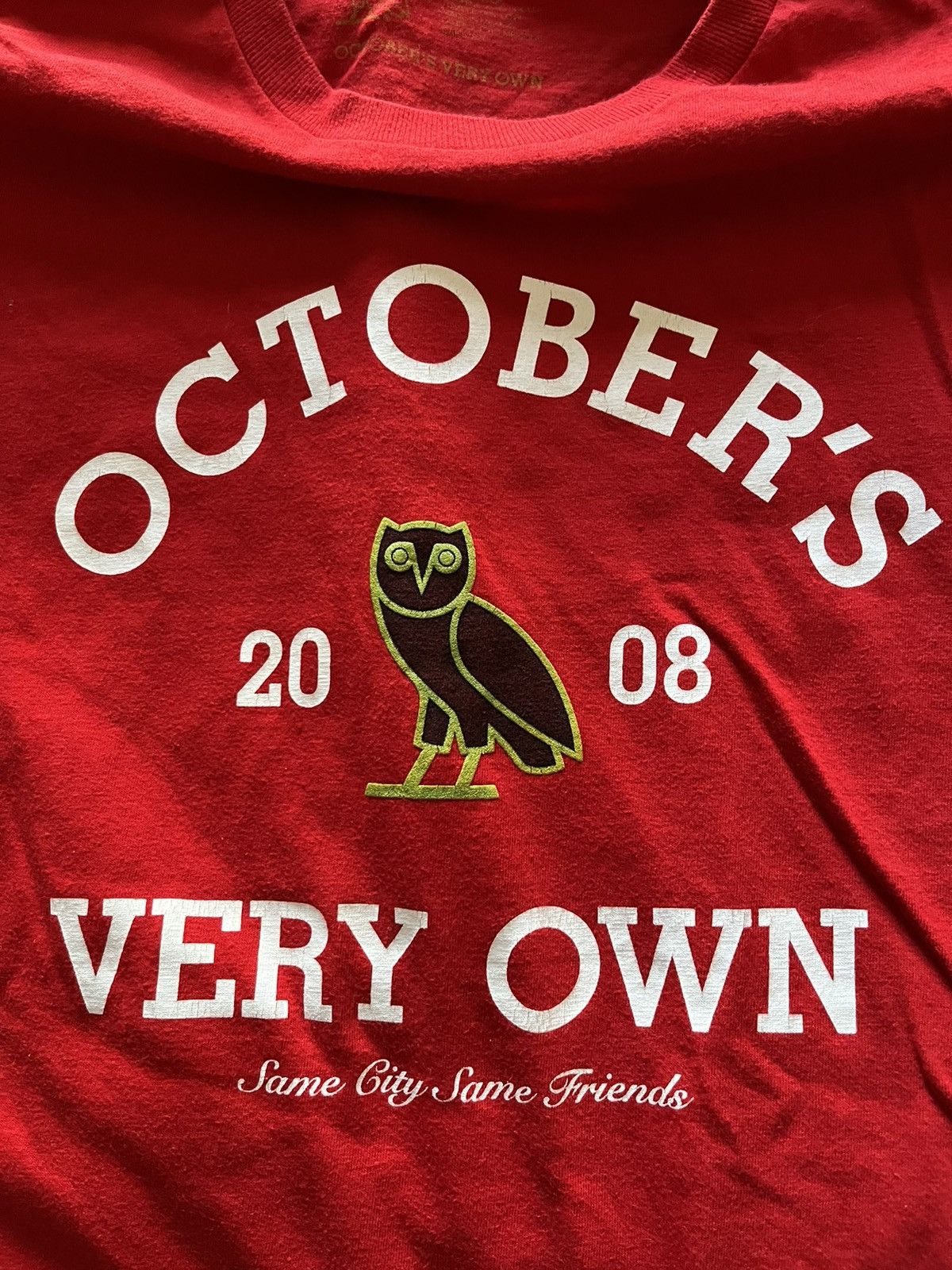 October's Very Own OVO collegiate tee size large Size US L / EU 52-54 / 3 - 2 Thumbnail