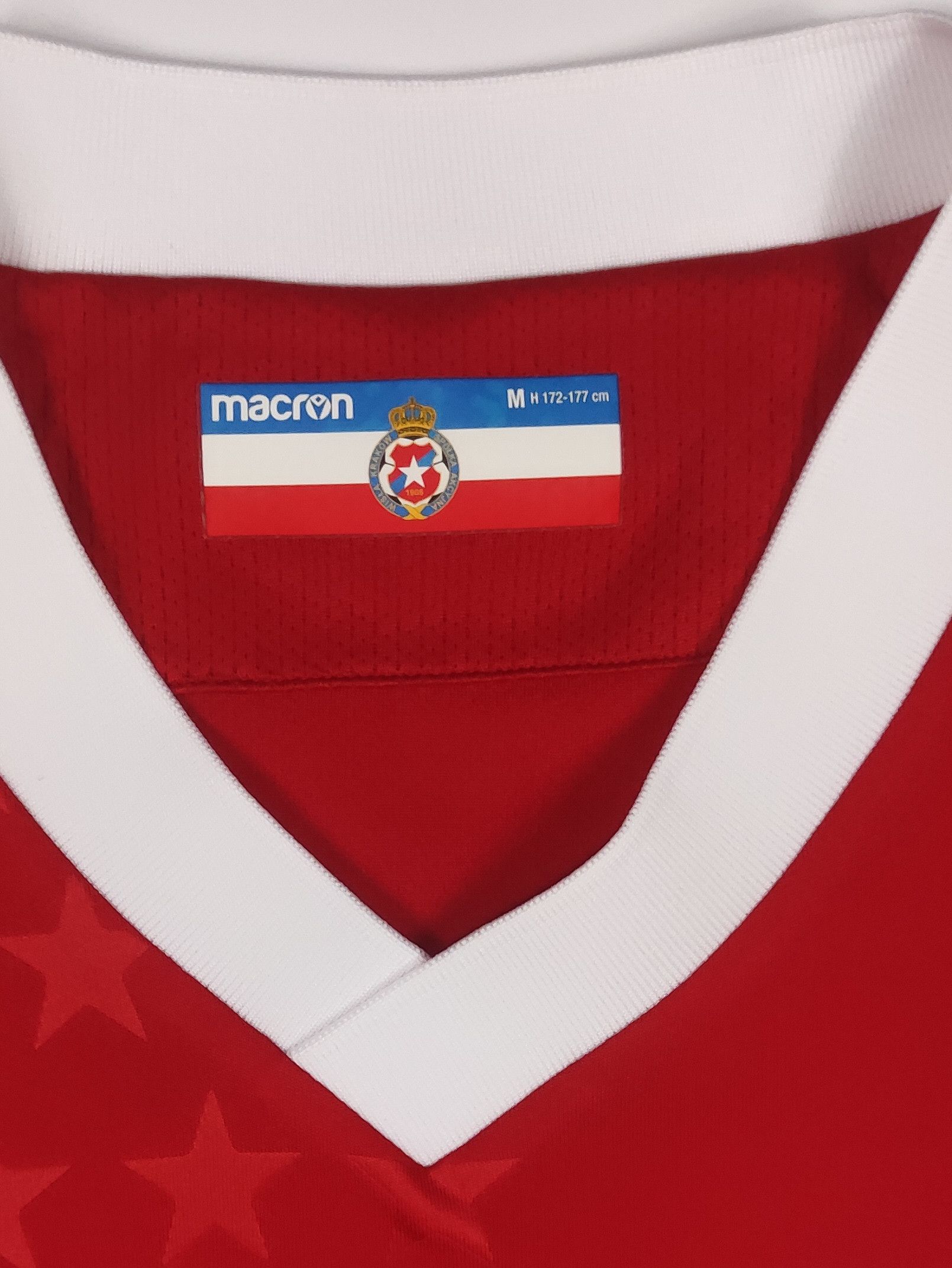 Macron Wisła Kraków 2022 2023 Macron Home Shirt Size US M / EU 48-50 / 2 - 3 Thumbnail