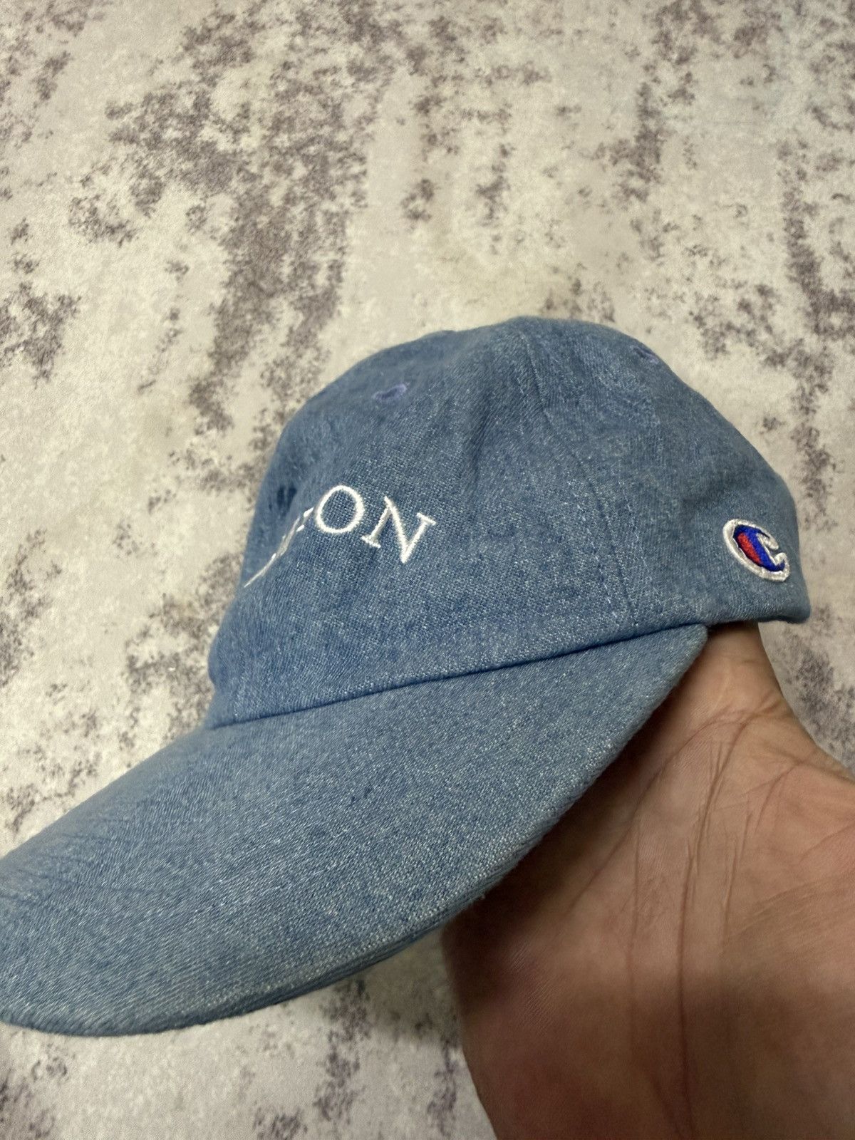 Champion Champion Script Logo Embroidery Adjustable Cap Size ONE SIZE - 6 Thumbnail
