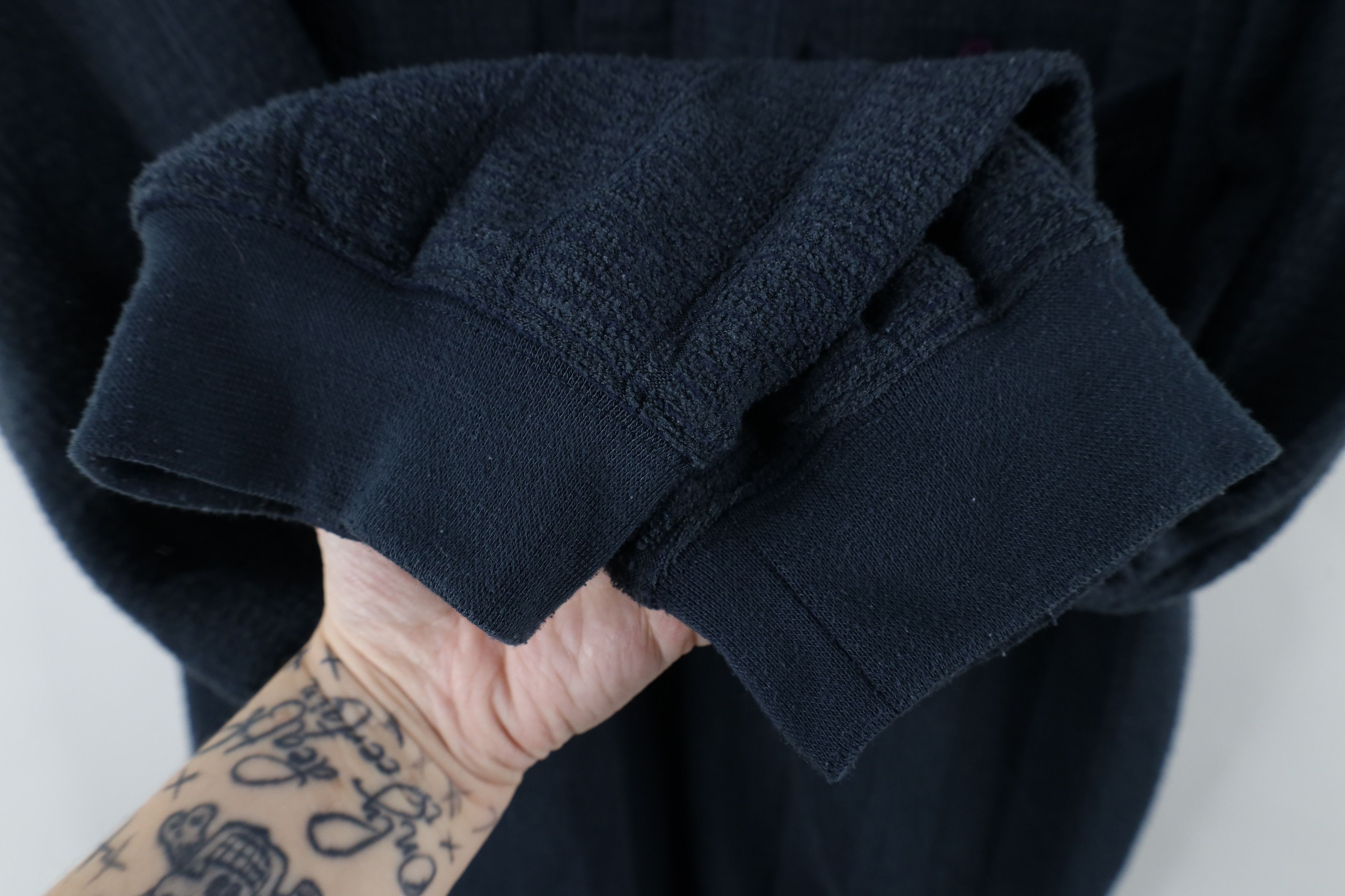 Vintage Vintage 90s Streetwear Collared Pullover Sweater Blue Size US XXL / EU 58 / 5 - 7 Thumbnail