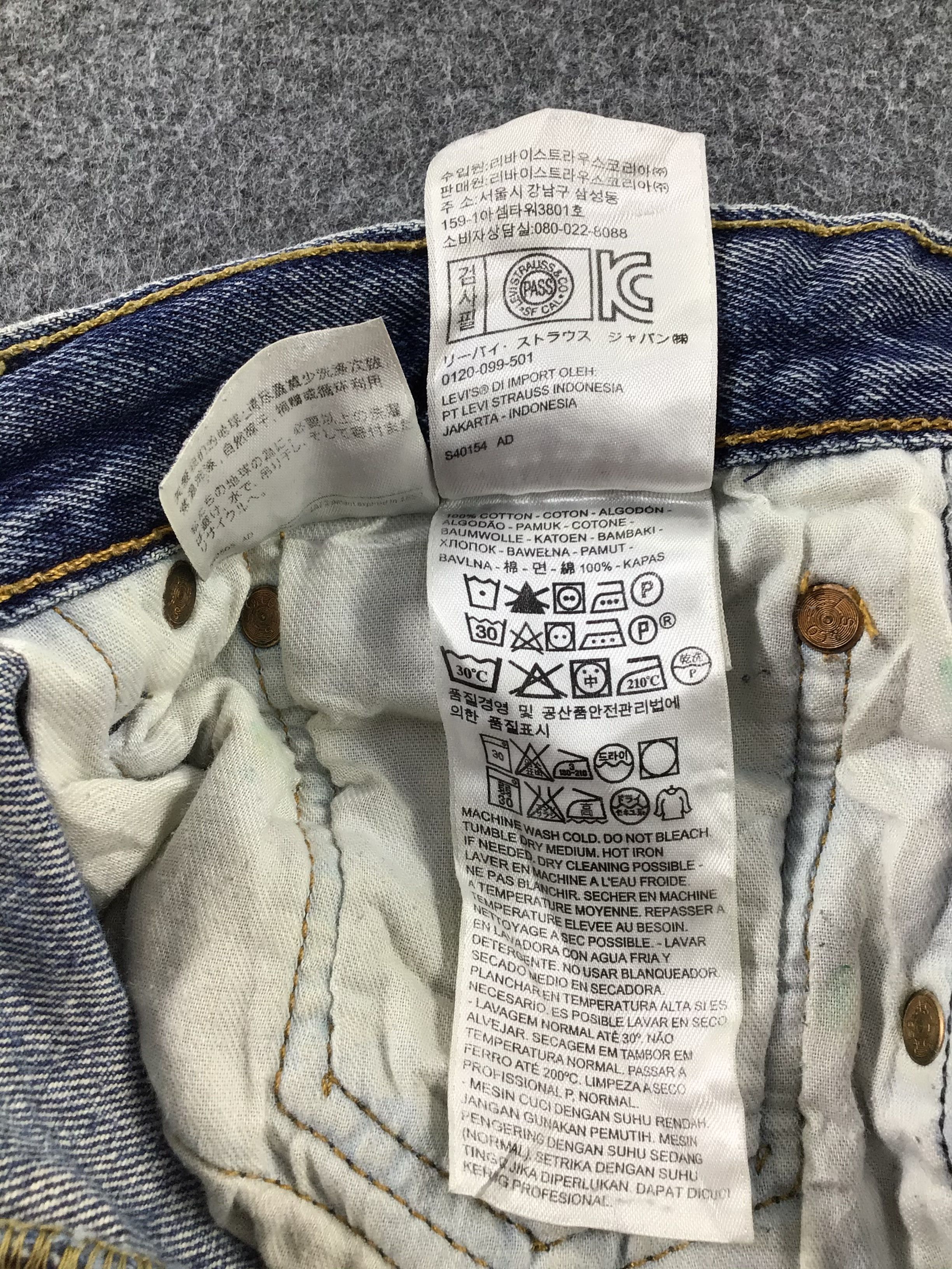 Levi's × Vintage Vintage Levis 501 Jeans-JM573 Size US 36 / EU 52 - 12 Thumbnail
