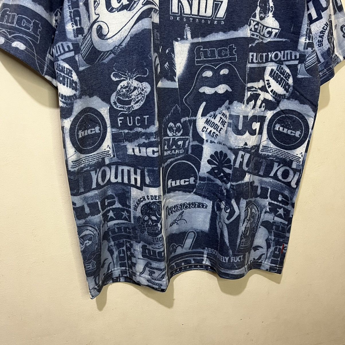 FUCT Rare Fuct SSDD SS 2016 Xerox Pattern AOP Shirt Size US L / EU 52-54 / 3 - 3 Thumbnail