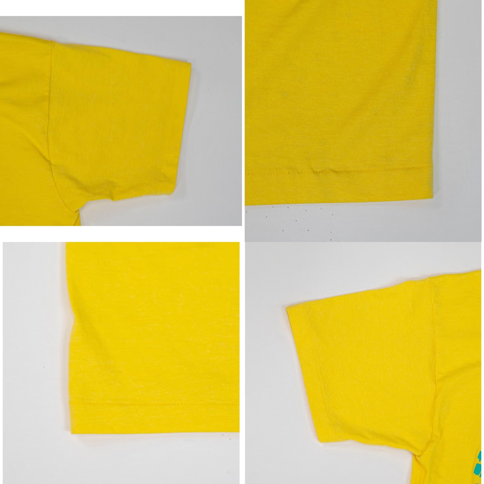 Vintage VINTAGE Screen Star T-Shirt Mens Short Sleeve Crew Neck 1990s 80s Art Yellow M Size US M / EU 48-50 / 2 - 9 Thumbnail