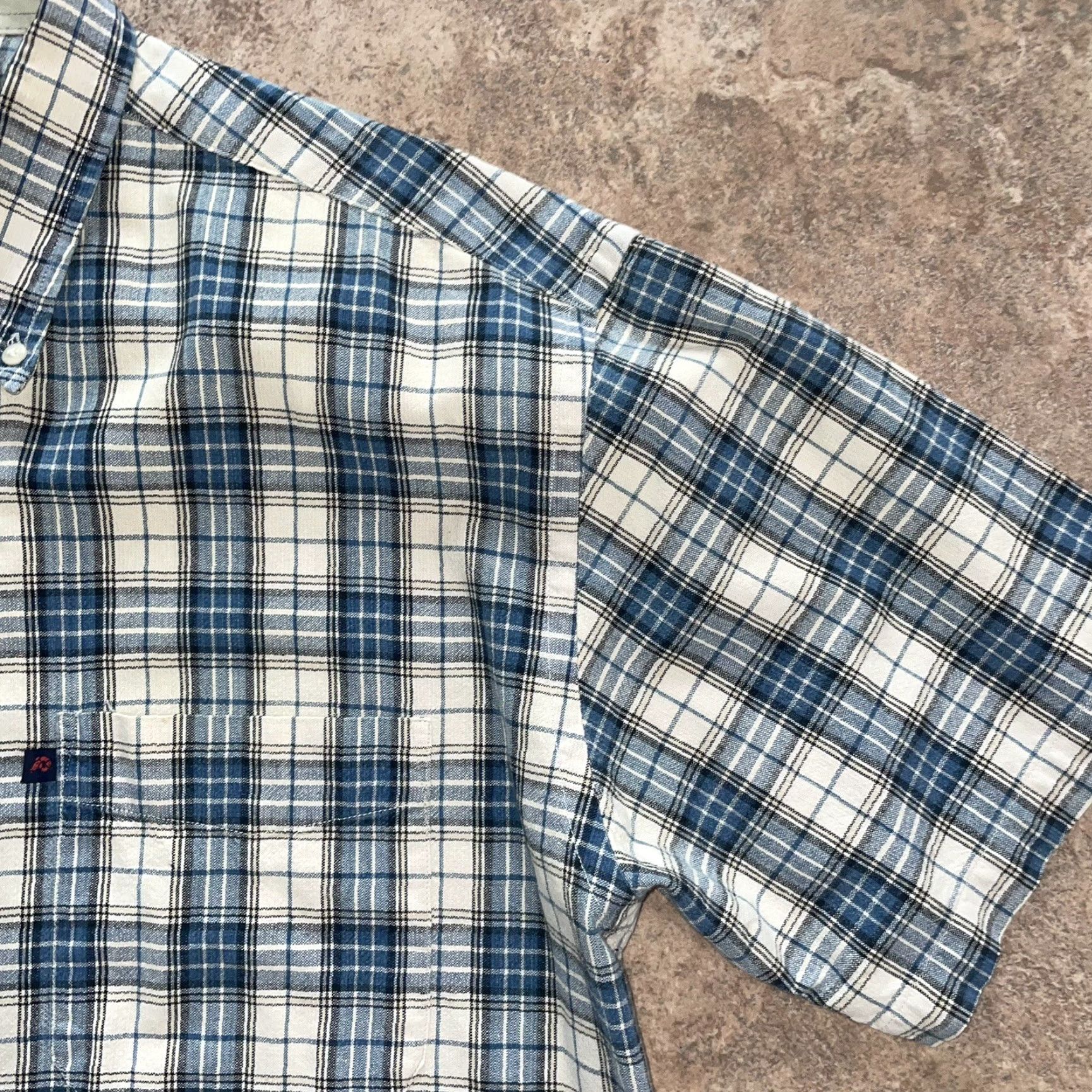 Pendleton Pendleton Plaid Short Sleeve Button-Up Men’s Size M Multicolor Cotton Shirt Size US 31 - 2 Thumbnail