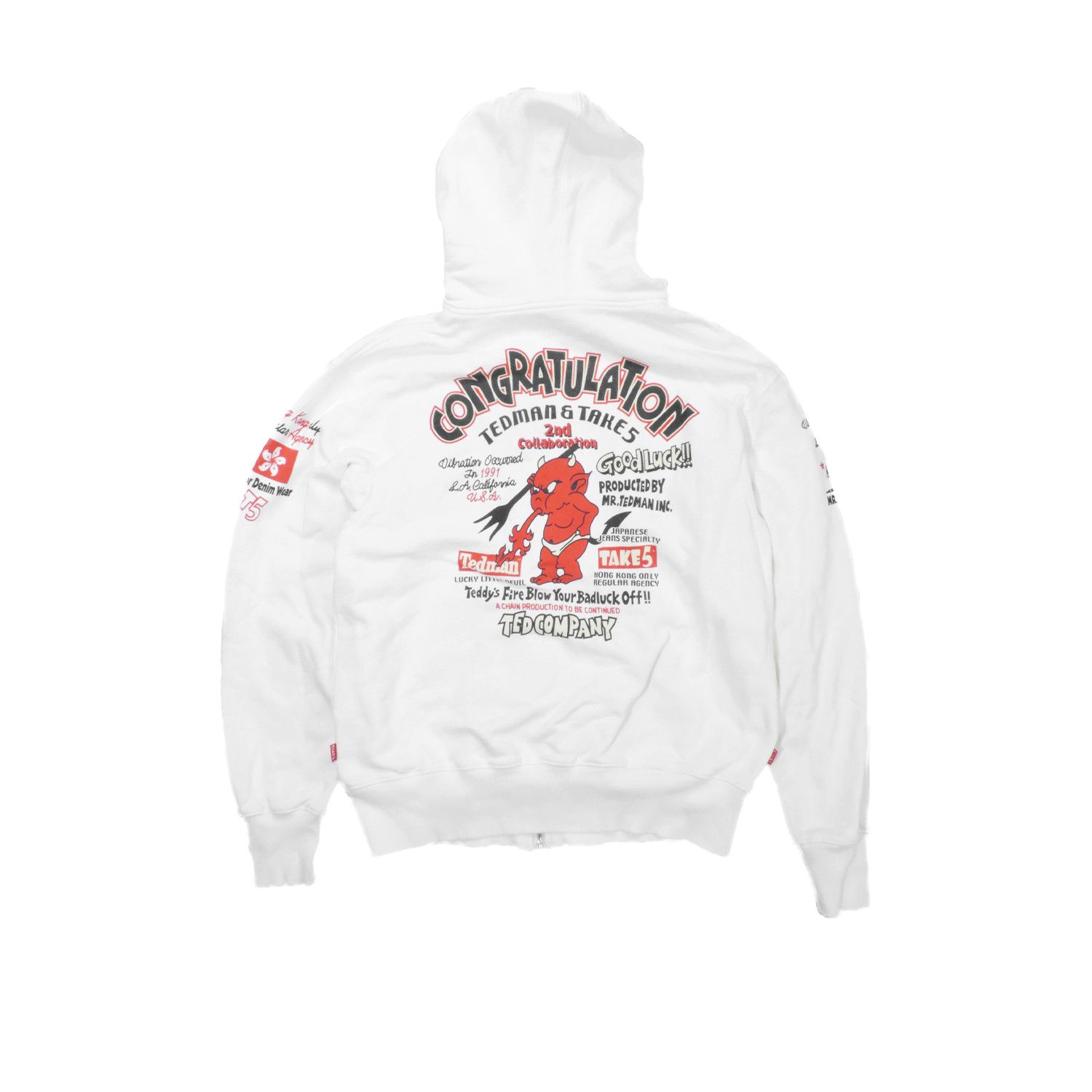 Tedman TED COMPANY X TAKE 5 2ND COLLABORATION SWEAT HOODIE Size US L / EU 52-54 / 3 - 1 Thumbnail