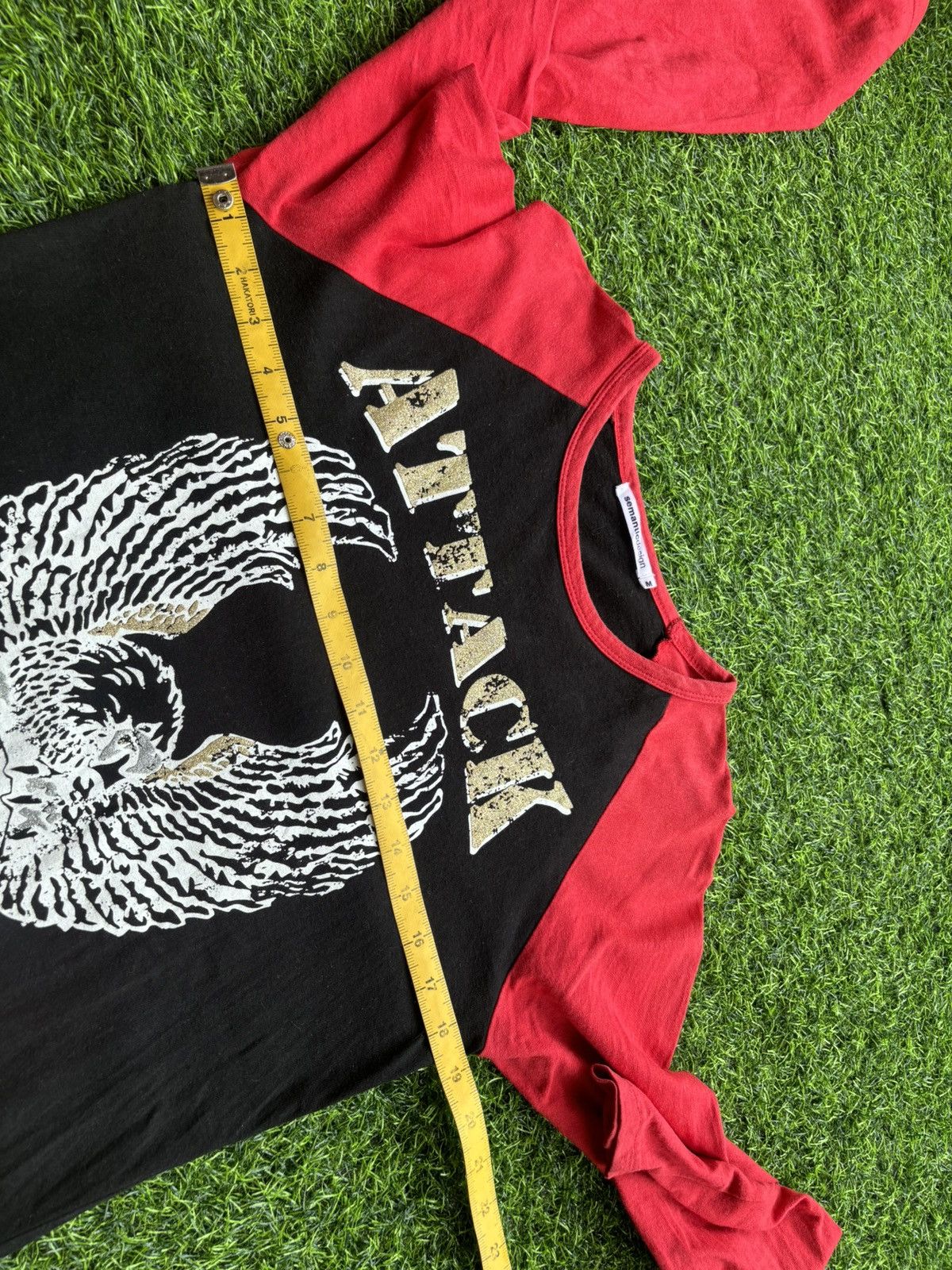 semanticdesign Y2k Semanticdesign Attack Longsleeve Size US M / EU 48-50 / 2 - 7 Thumbnail