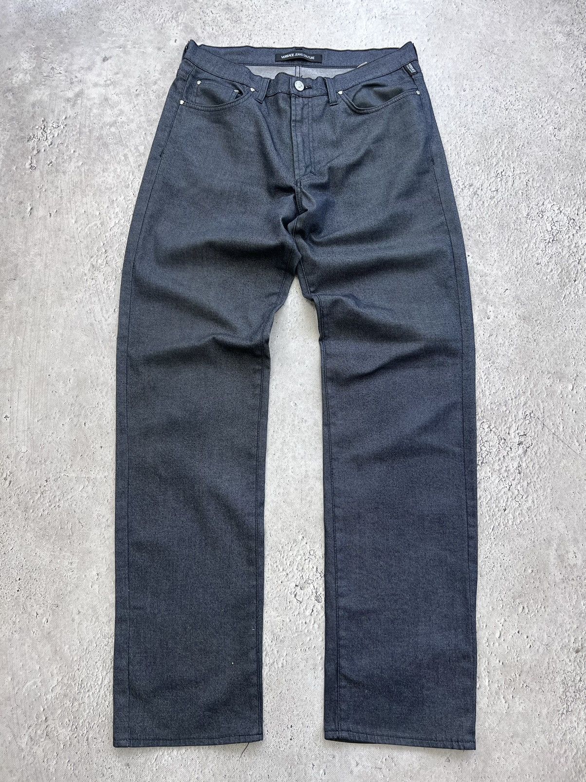 Versace Jeans Couture × Vintage VERY RARE VERSACE JEANS COUTURE JEANS DENIM ITALIAN DESIGNER Size US 34 / EU 50 - 1 Thumbnail
