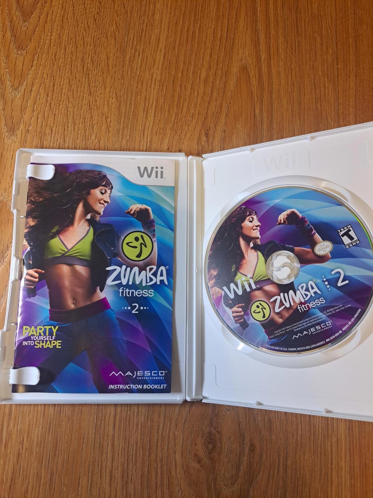 Other Zumba Fitness 2 Nintendo Wii Video Game COMPLETE Size ONE SIZE - 3 Thumbnail