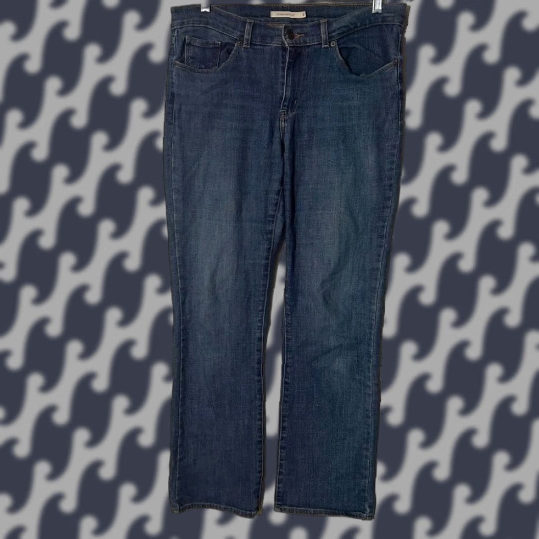 Levi's Levi's Bootcut Jeans Blue Denim Women's 8 Regular Washed Blue Color Washed Blue Womens 8 Jeans Size 30" / US 8 / IT 44 - 1 Thumbnail