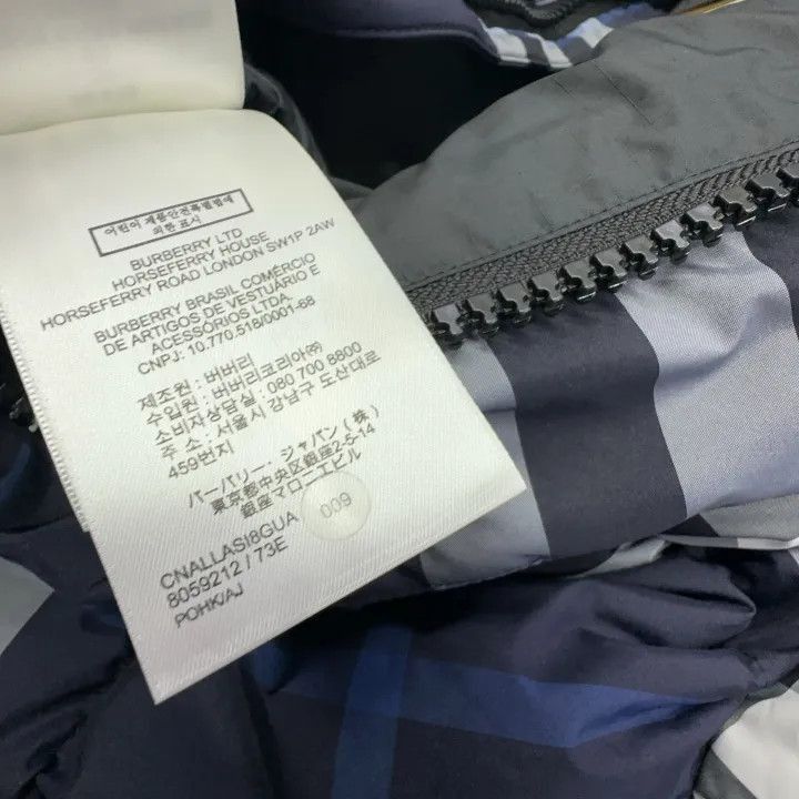 Burberry Burberry Burberry Night Check Hooded Down Jacket-2507 Size US S / EU 44-46 / 1 - 6 Thumbnail