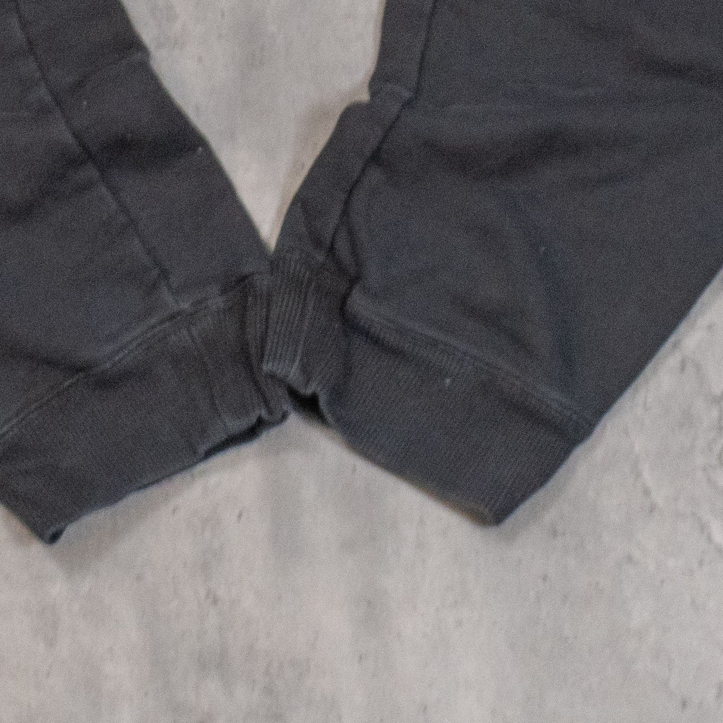 Nike Y2K 00's Nike Black Fleece Baggy Black Cuff Sweat Pant's Size US 30 / EU 46 - 5 Thumbnail