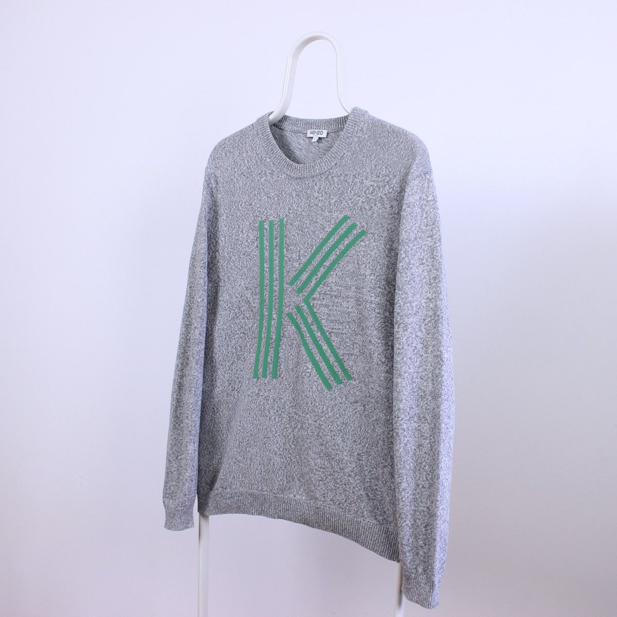 Kenzo Kenzo Knitwear Sweatshirt Central Big Logo Size US L / EU 52-54 / 3 - 2 Thumbnail