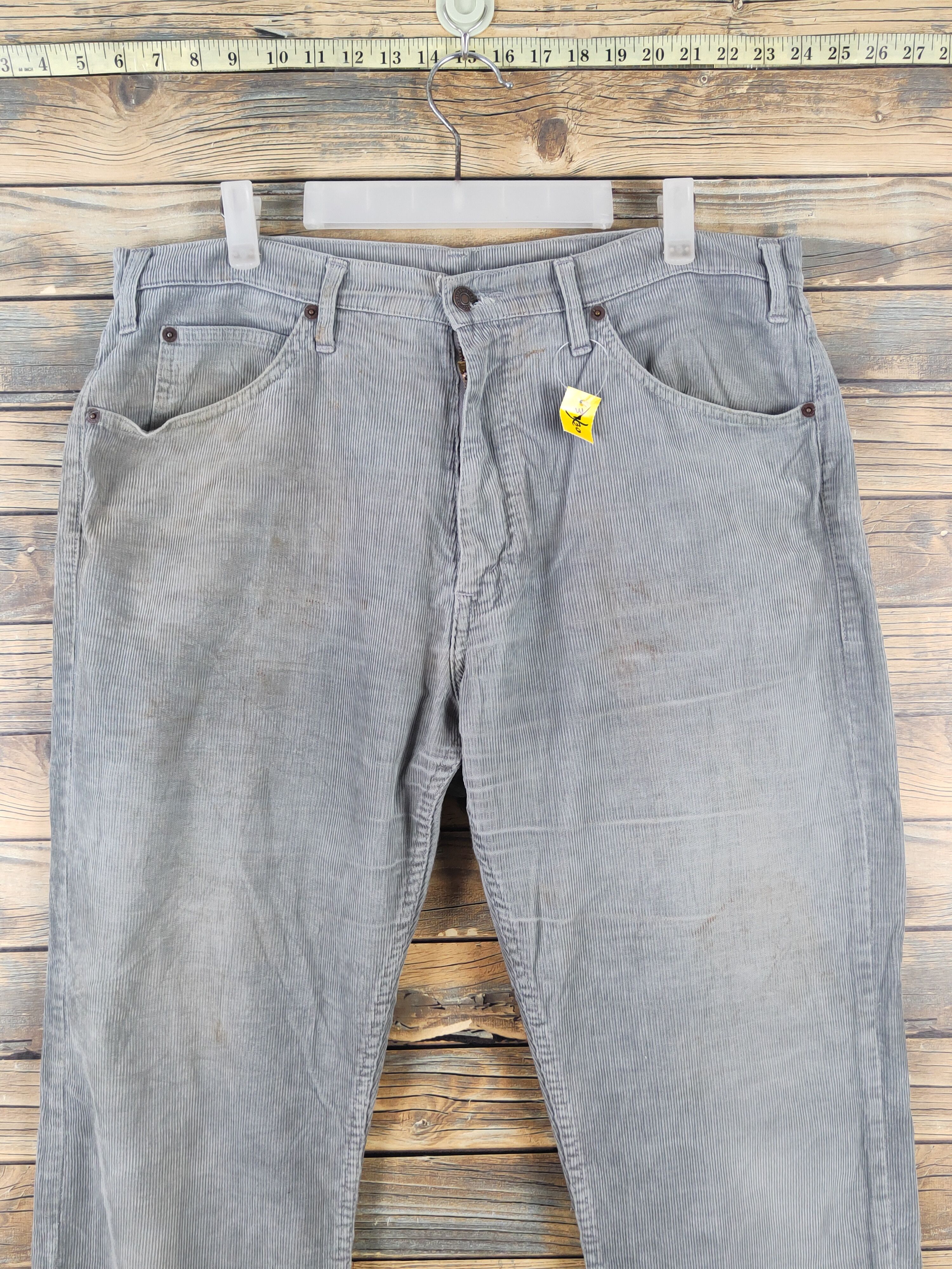 Levi's Levi's Gray vintage cargo Corduroy Pants #W1888 Size US 36 / EU 52 - 2 Thumbnail