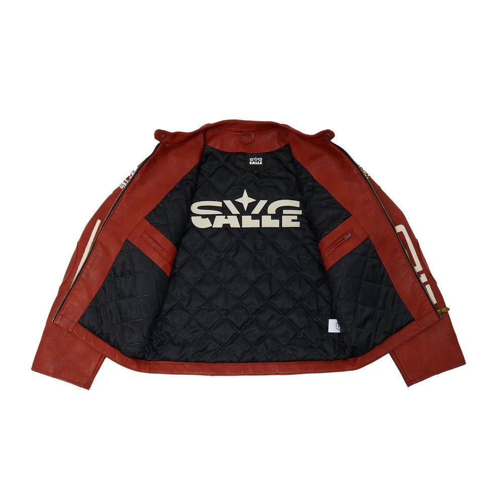 Other Leather crop racing jacket Size US XL / EU 56 / 4 - 4 Thumbnail