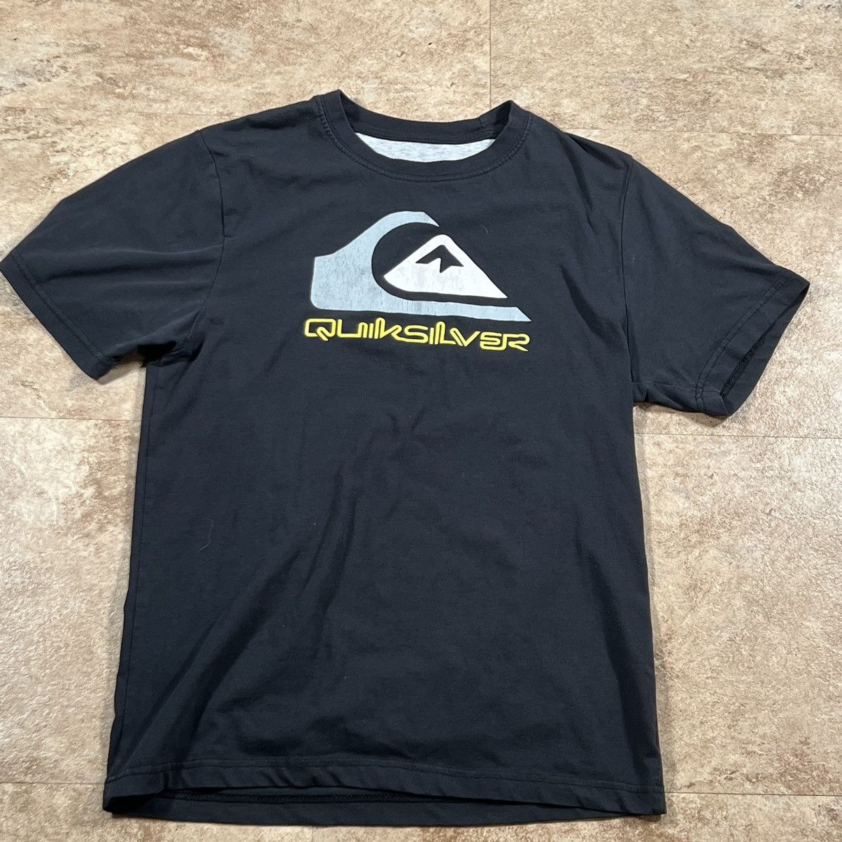 Quicksilver × Quiksilver quicksilver black logo t shirt Size US S / EU 44-46 / 1 - 1 Thumbnail