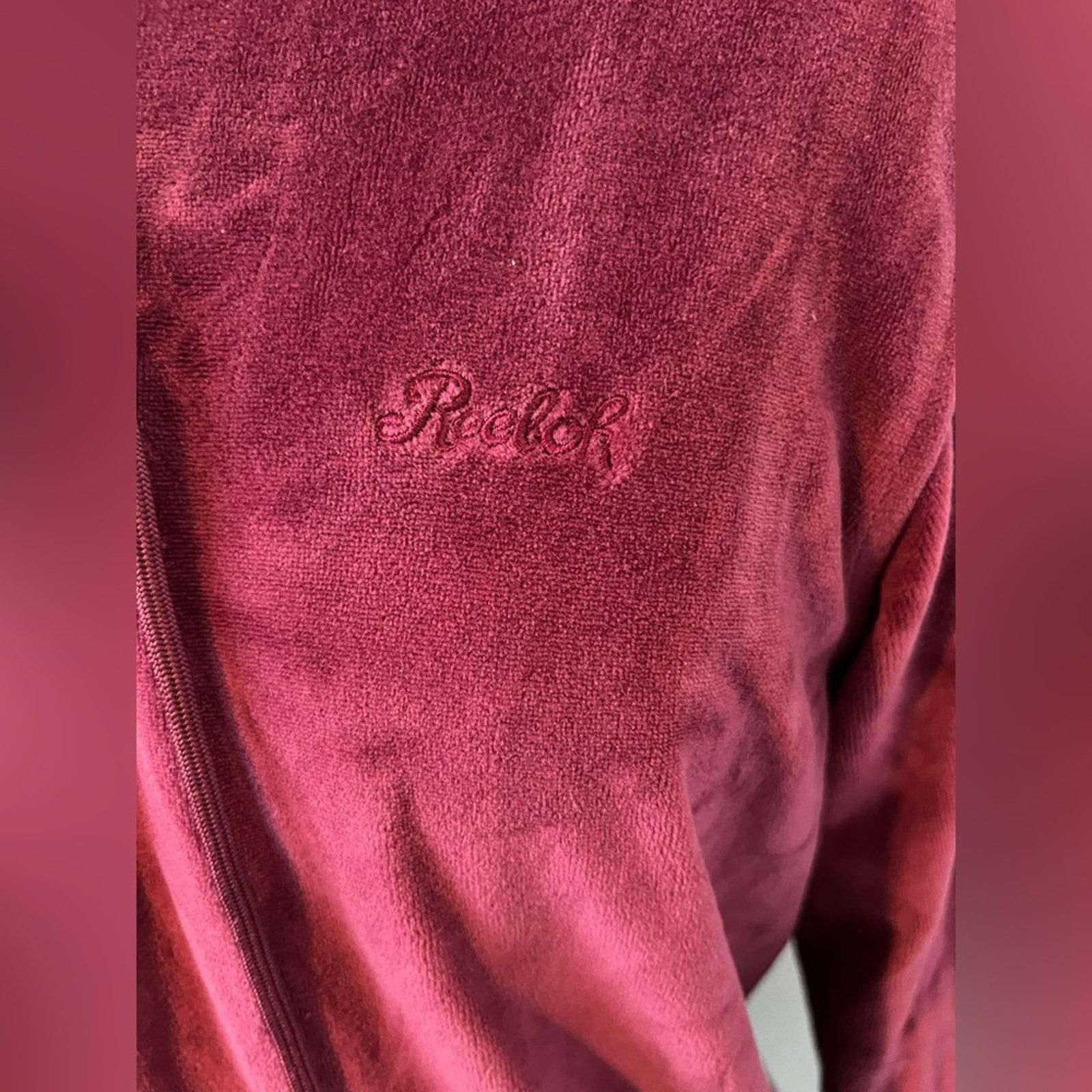 Reebok Reebok Vintage Retro Velvet Sweatsuit Jacket XL Size XL / US 12-14 / IT 48-50 - 4 Thumbnail