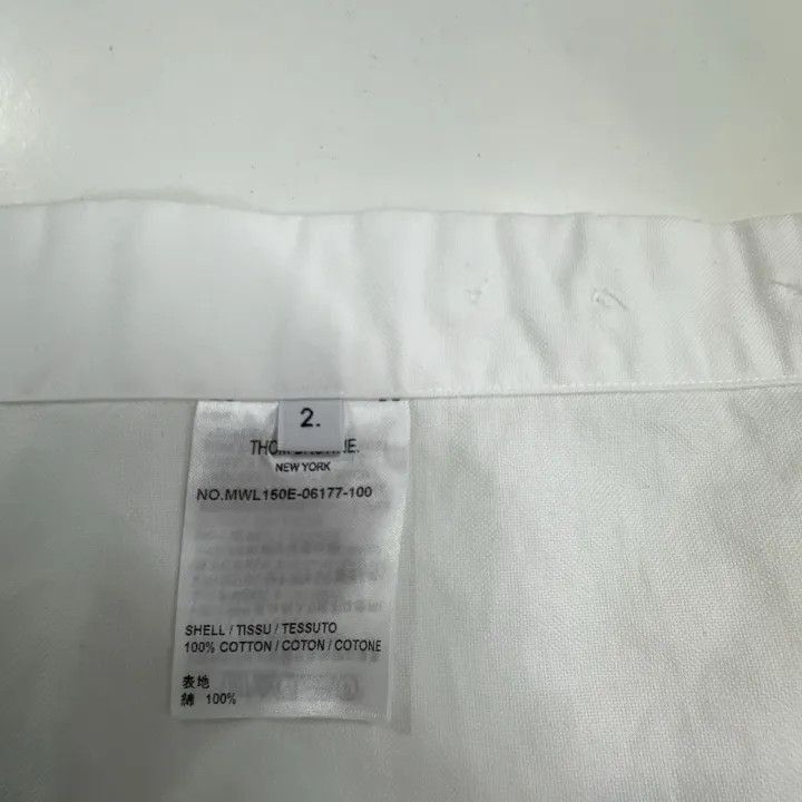 Thom Browne Thom Browne Classic Long Sleeve Oxford Shirt -2507 Size US S / EU 44-46 / 1 - 4 Thumbnail