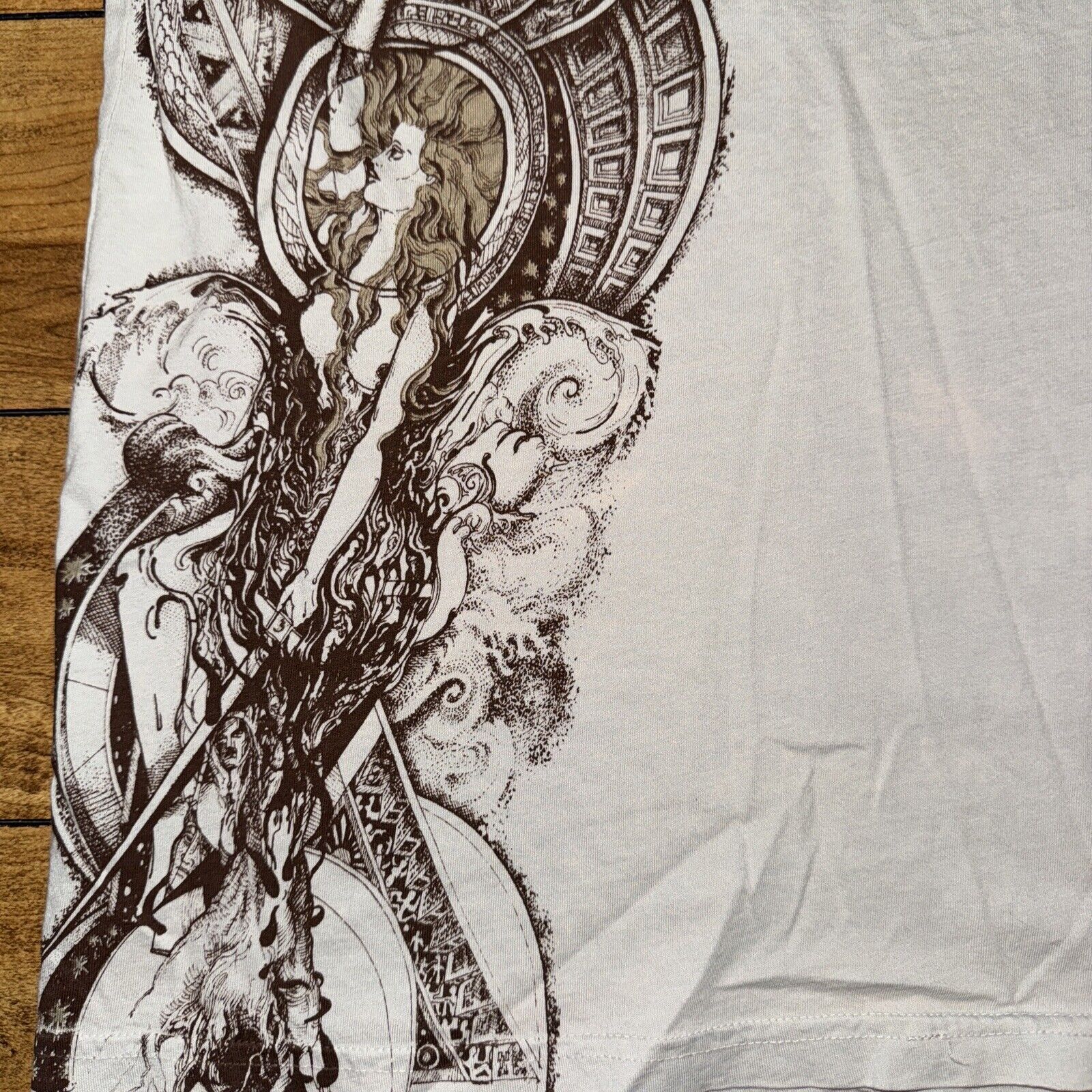 Grunt Style × Vintage Olandar Polo Shirt Tan Brown 19x26 Large Tribal Made In USA Size US L / EU 52-54 / 3 - 4 Thumbnail