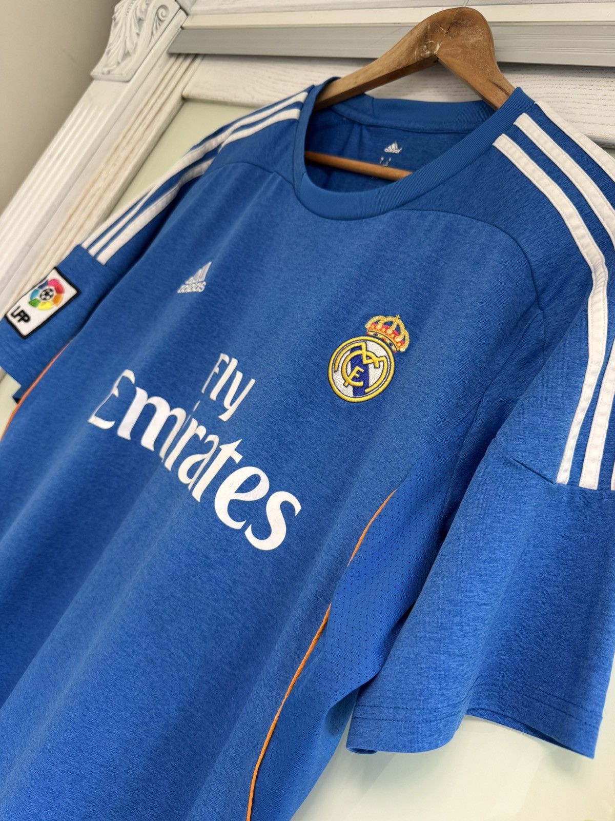 Adidas Real Madrid 2013-2014 Away Soccer Jersey Football Shirt Kit Size US XL / EU 56 / 4 - 6 Thumbnail