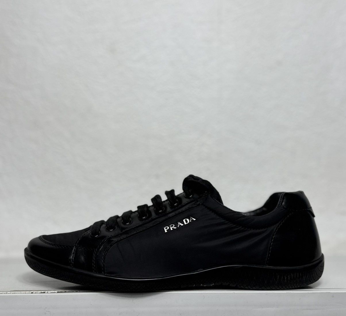 Prada Prada Women’s Black Sneakers Size 38 Loafers Size US 8 / IT 38 - 7 Thumbnail
