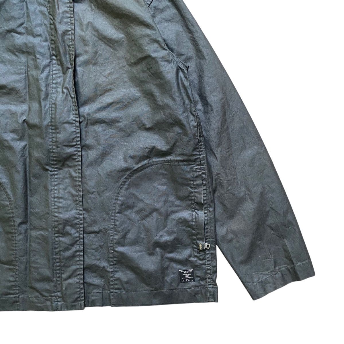 Ralph Lauren × Ralph Lauren Sport × Vintage 💥 RALPH LAUREN SPORT WAXED HOODIE JACKET Size US S / EU 44-46 / 1 - 3 Thumbnail