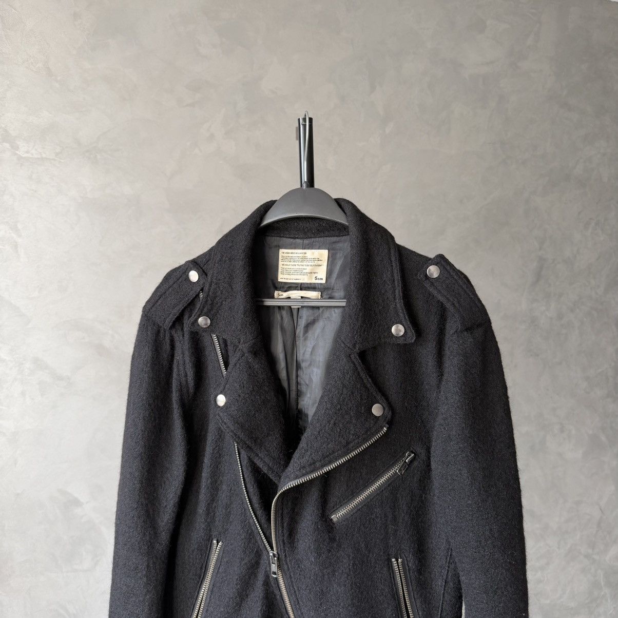 5cm 5cm Five cm Wool Biker Avantgarde Jacket Size US M / EU 48-50 / 2 - 2 Thumbnail