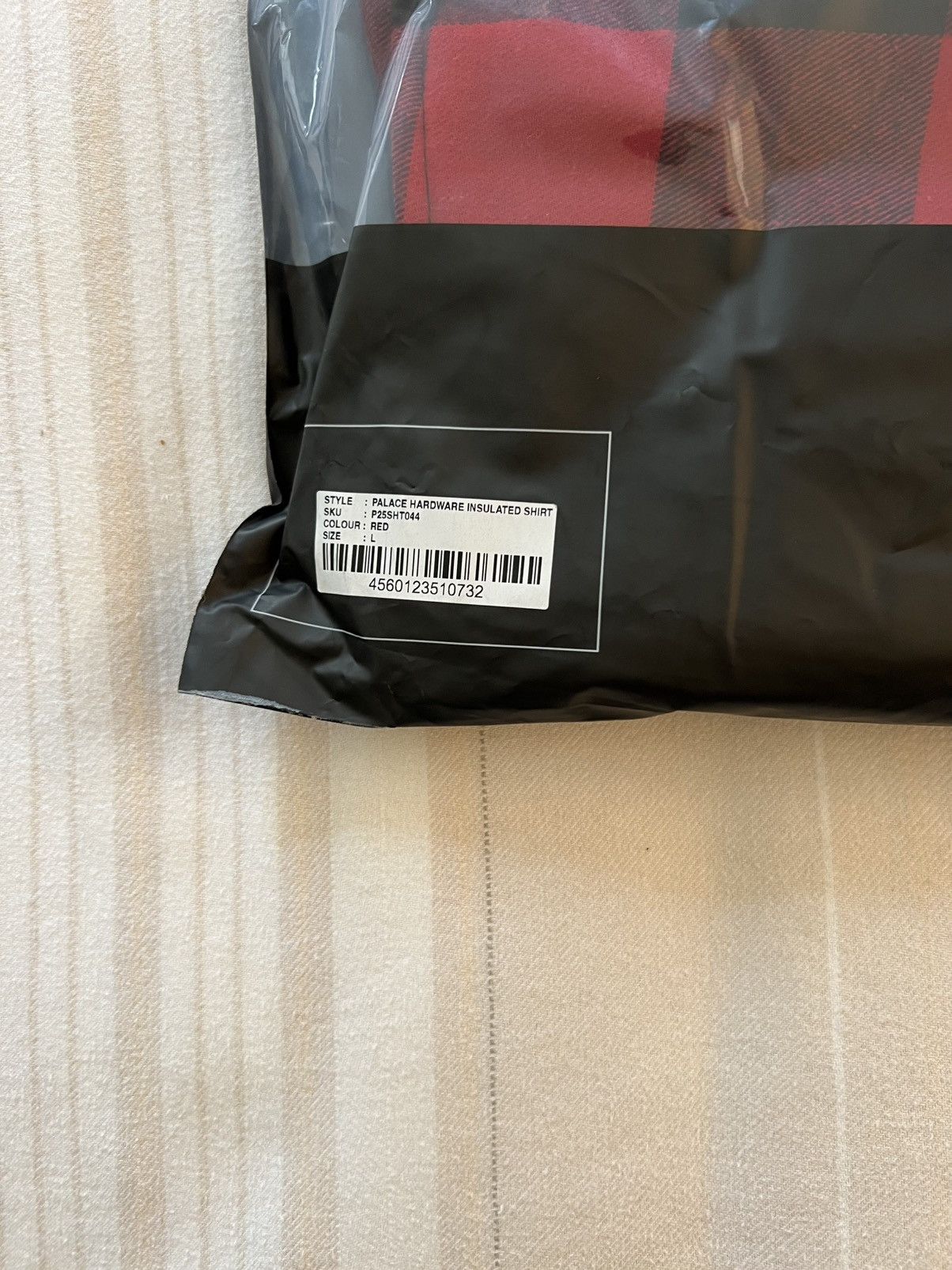 Palace PALACE HARDWARE INSULATED OVERSHIRT RED COTTON FLANNEL LARGE Size US L / EU 52-54 / 3 - 8 Thumbnail