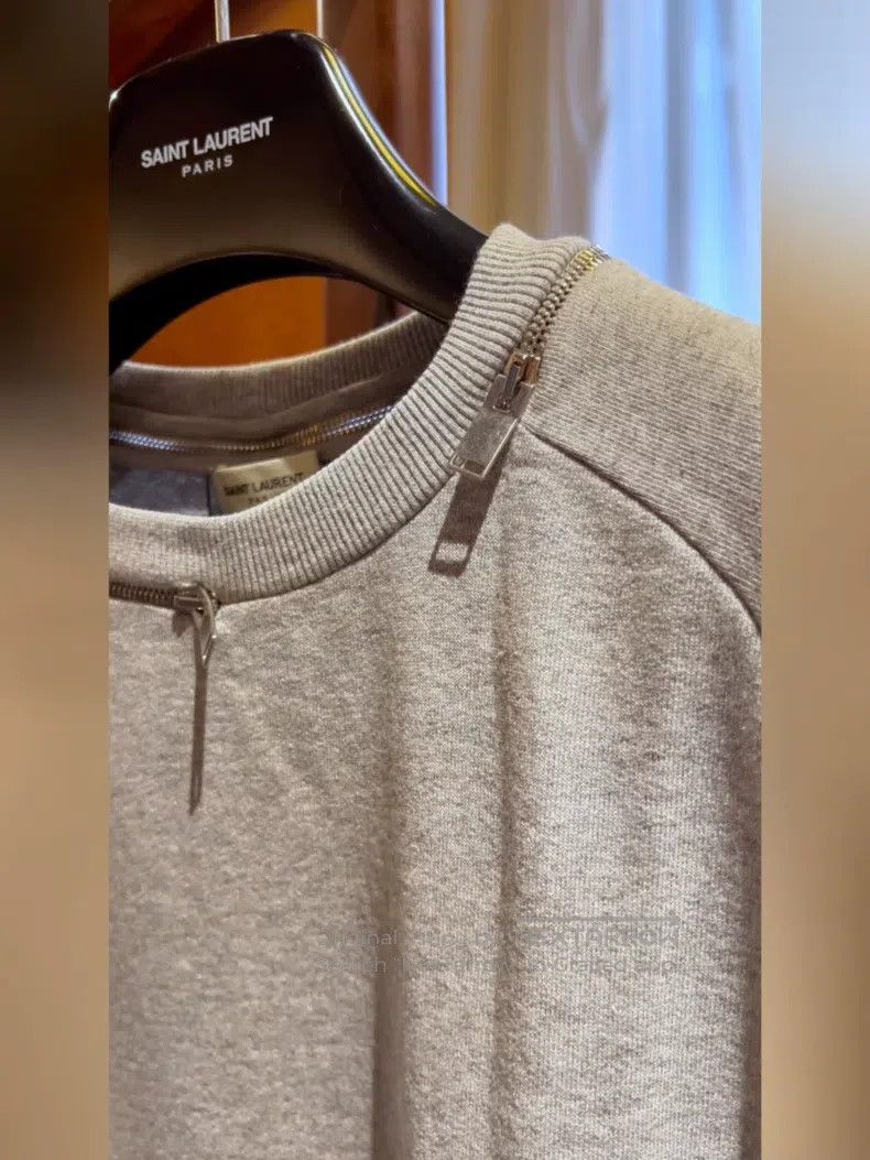 Saint Laurent Paris Saint Laurent Paris Sweatshirt Size US S / EU 44-46 / 1 - 1 Thumbnail