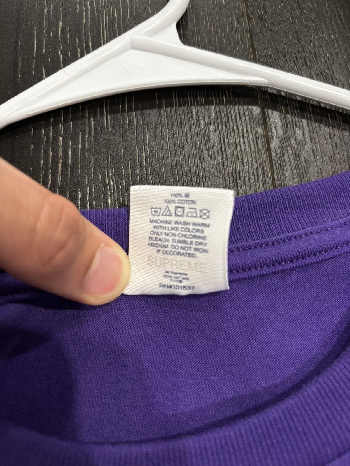 Supreme Supreme t shirt Size US M / EU 48-50 / 2 - 4 Thumbnail