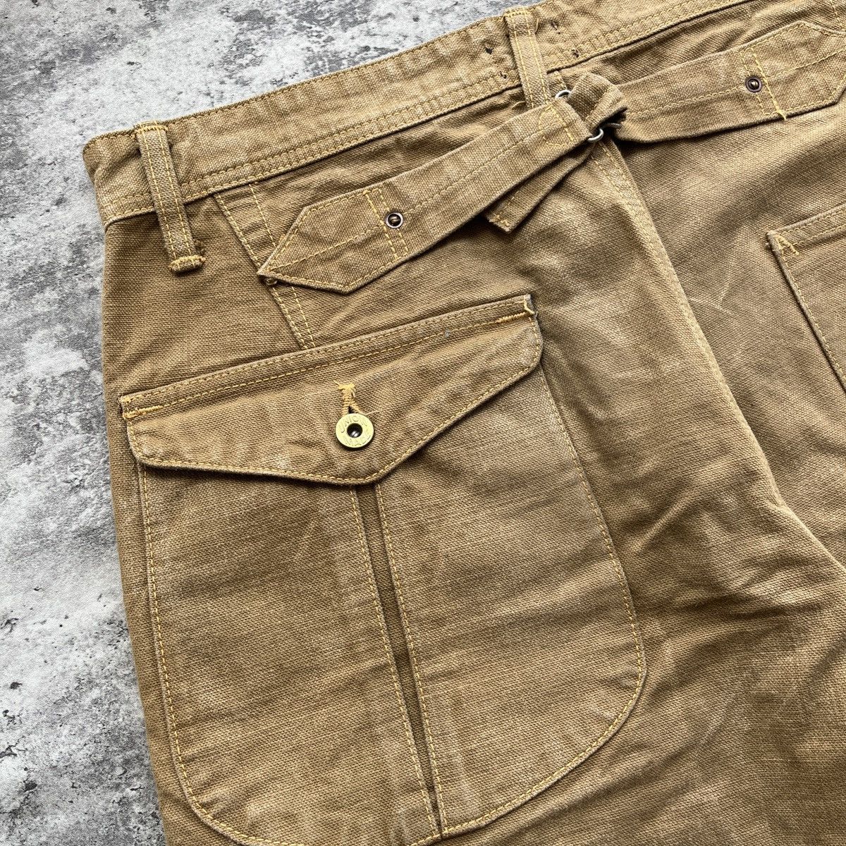 Carhartt × EIGHT-G × Japanese Brand Eight’G Carpenter Heavy Canvas Pants Size US 34 / EU 50 - 12 Thumbnail