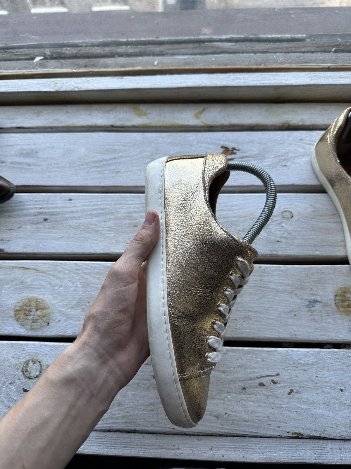 Sezane 🚨SEZANE SOULIERS Classic Low Sneakers luxury rare Size US 9 / IT 39 - 2 Thumbnail