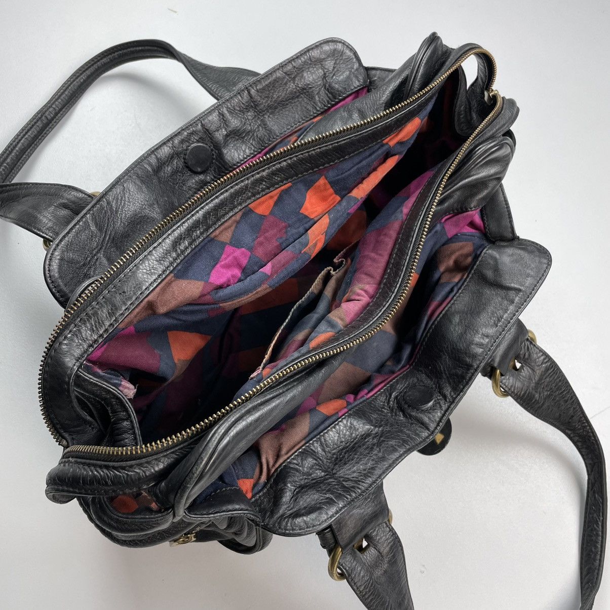 Marc Jacobs Vintage Avantgarde Marc Jacobs Leather Handbag Y2k Size ONE SIZE - 9 Thumbnail