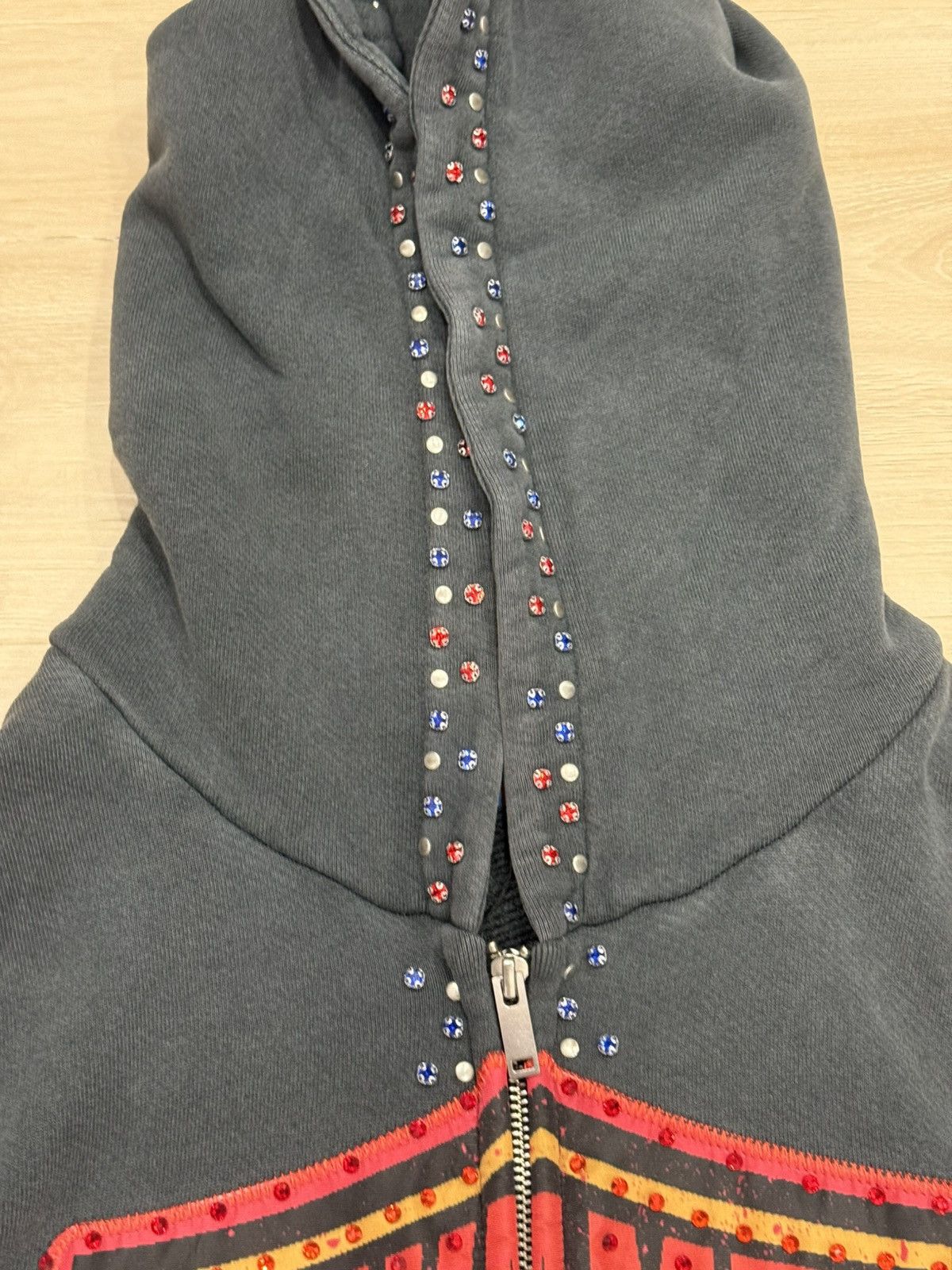 murd333r.fm Murd333r.fm OG Chopper Rhinestone Hoodie Size US XL / EU 56 / 4 - 10 Thumbnail