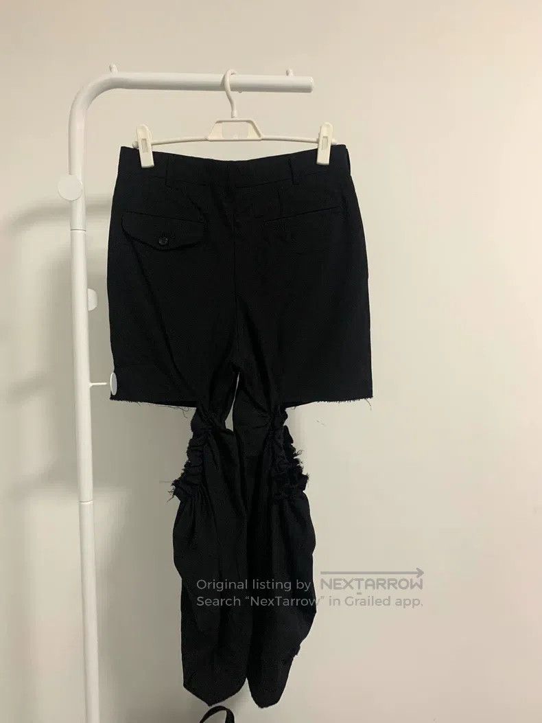 Other Comme Des Garcons size S Distressed black trousers Size 24" / US 00 / IT 34 - 5 Thumbnail