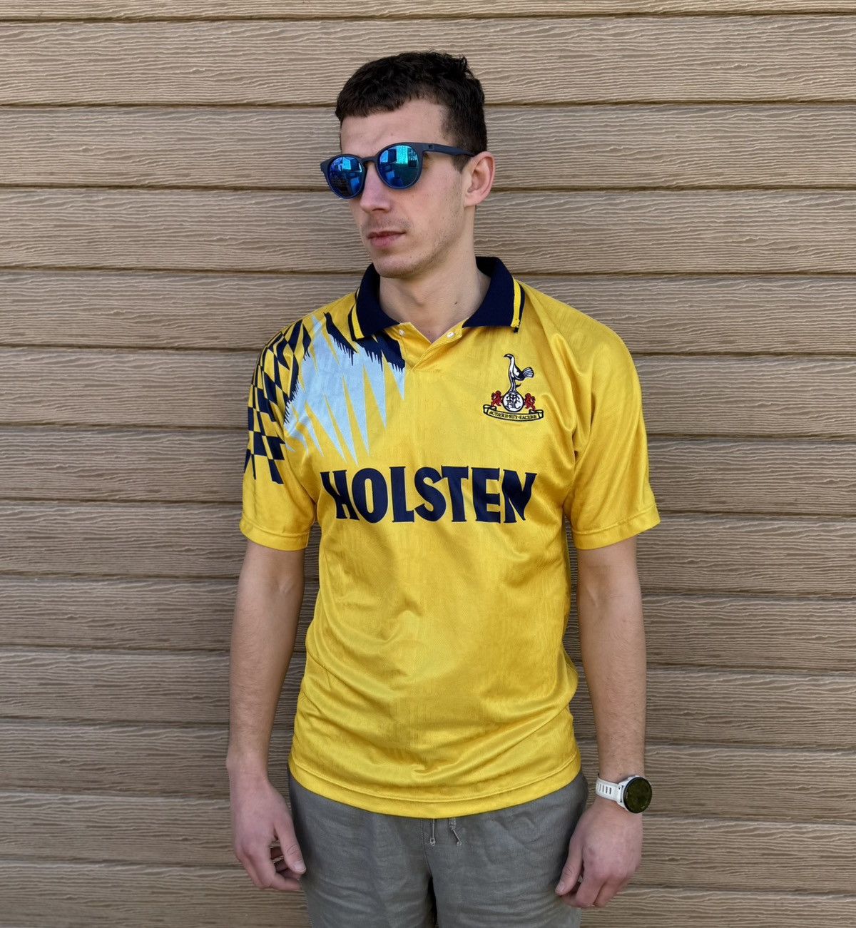 Other Vintage Tottenham Hotspur 1992 Away Shirt Score Draw Jersey Size US M / EU 48-50 / 2 - 2 Thumbnail