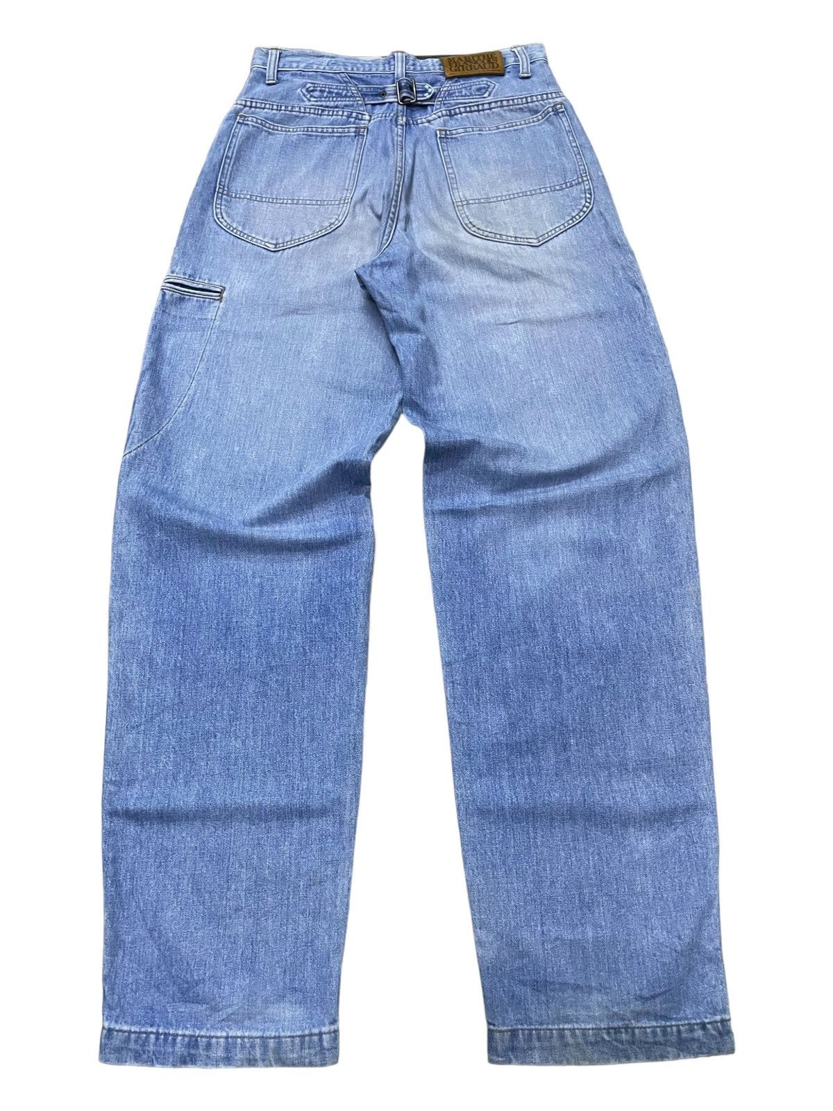 JNCO × Marithe + Francois Girbaud Marithe Francois Girbaud Carpenter Stone Wash Baggy Jeans Size US 30 / EU 46 - 2 Thumbnail